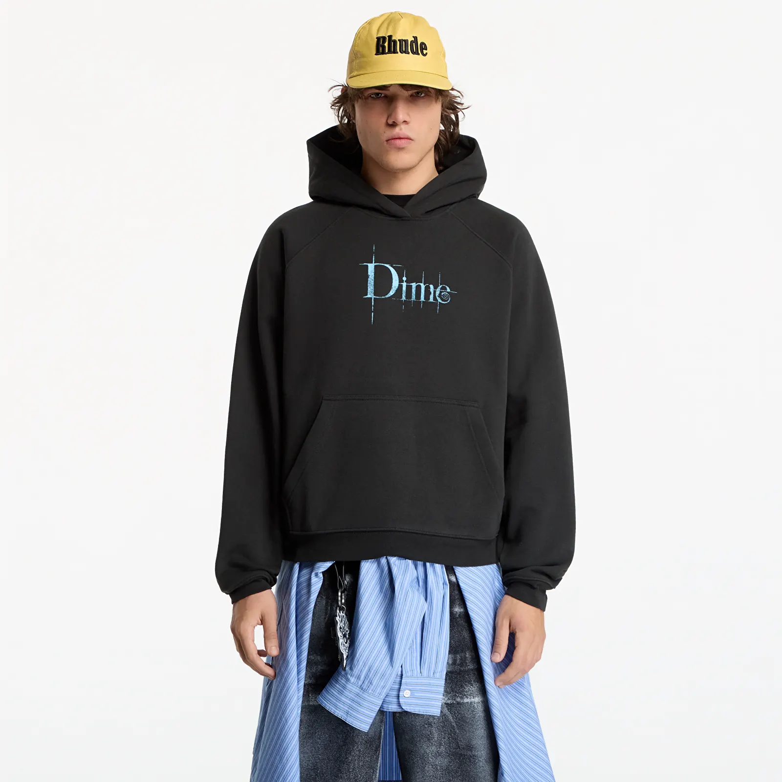 Регланы и толстовки Dime Classic Bella Hoodie UNISEX Pirate Black