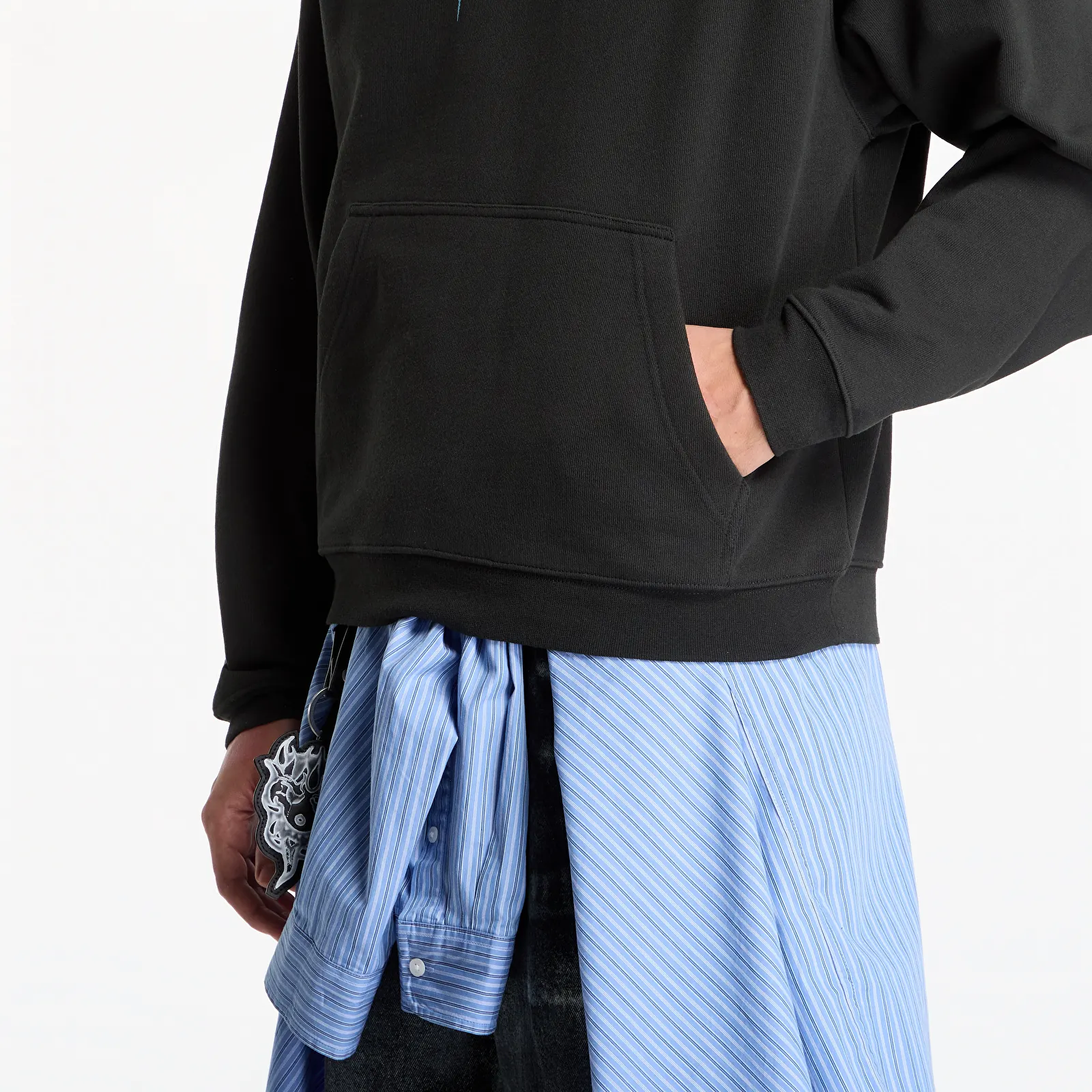 Регланы и толстовки Dime Classic Bella Hoodie UNISEX Pirate Black