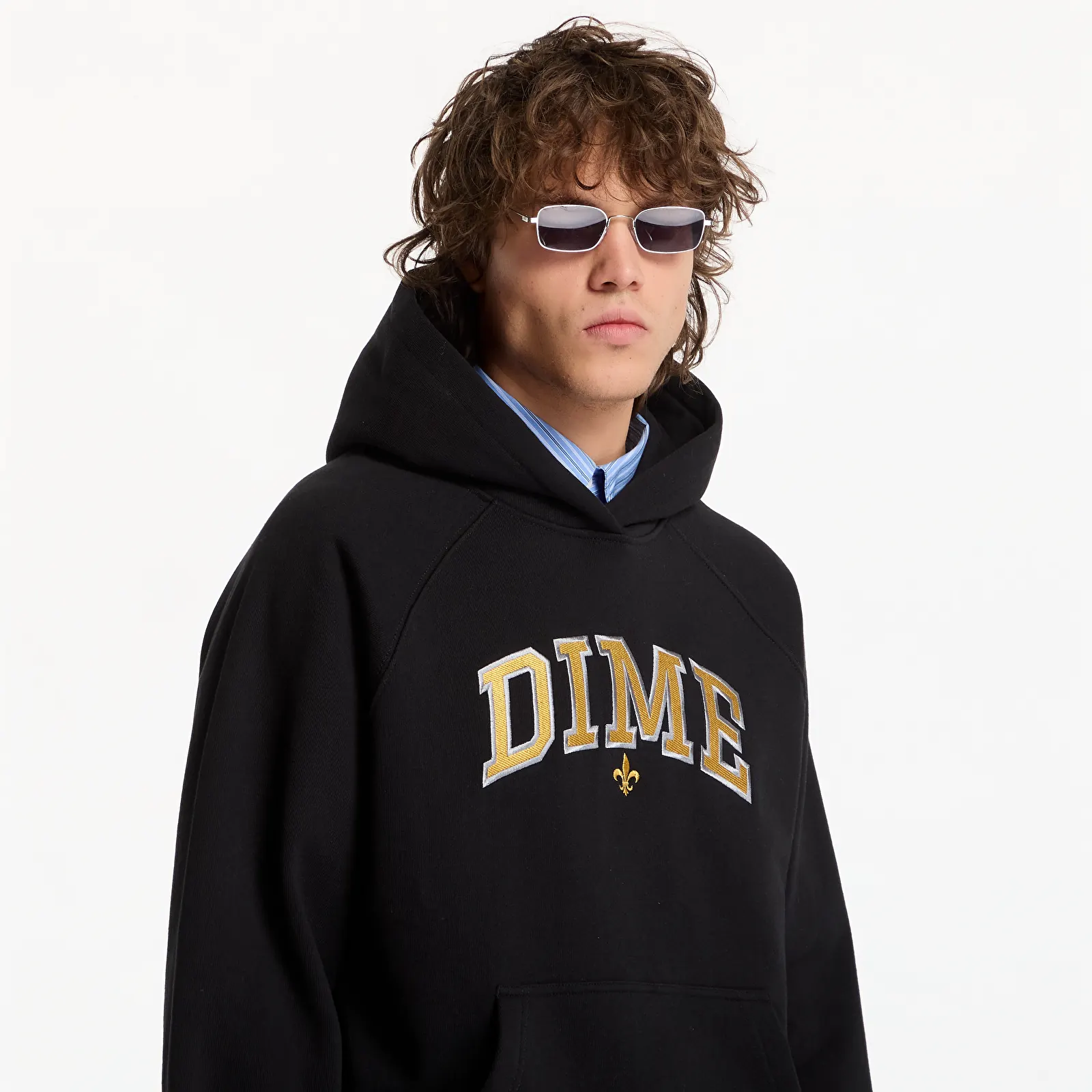 Sudaderas Dime Varsity Hoodie UNISEX Black