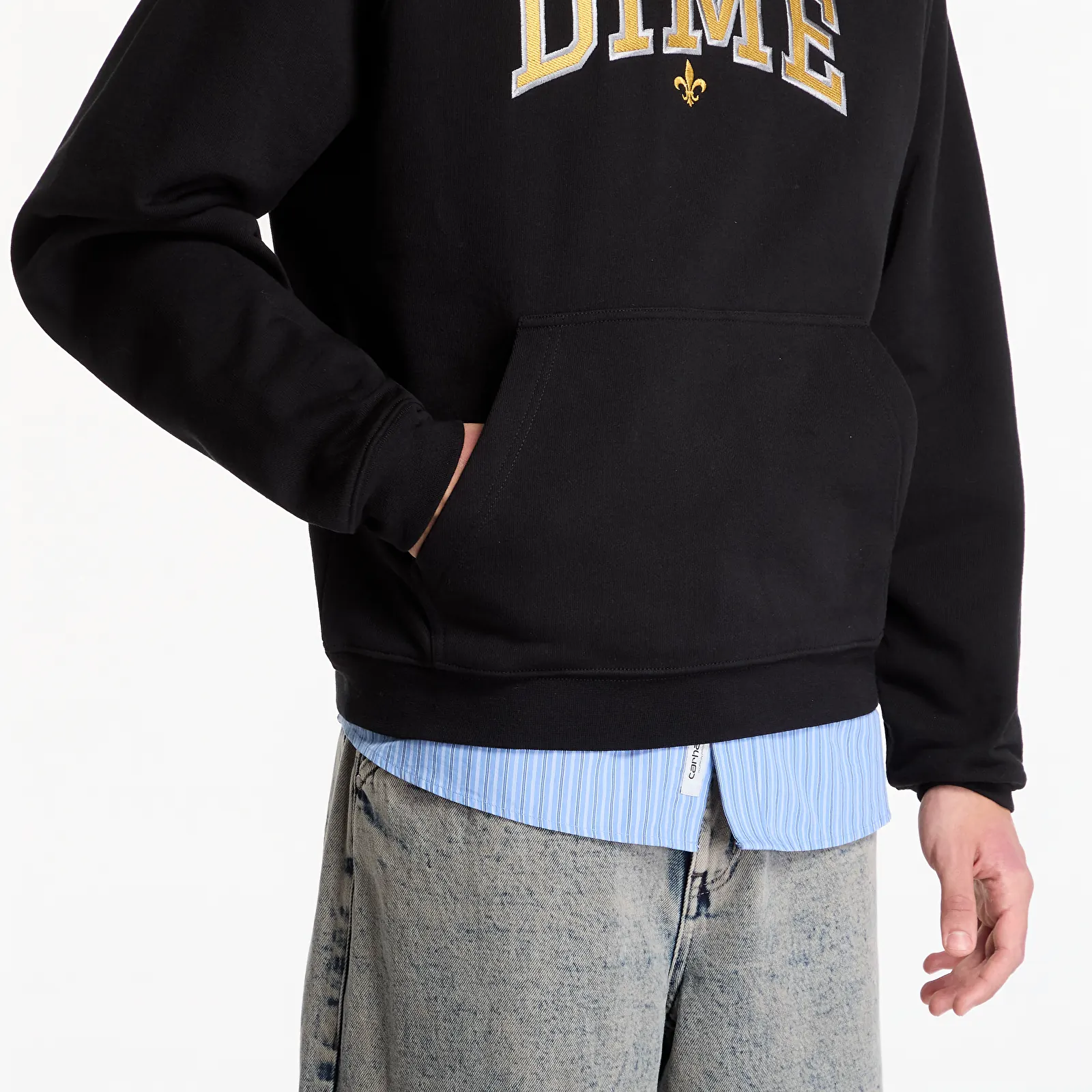 Sudaderas Dime Varsity Hoodie UNISEX Black