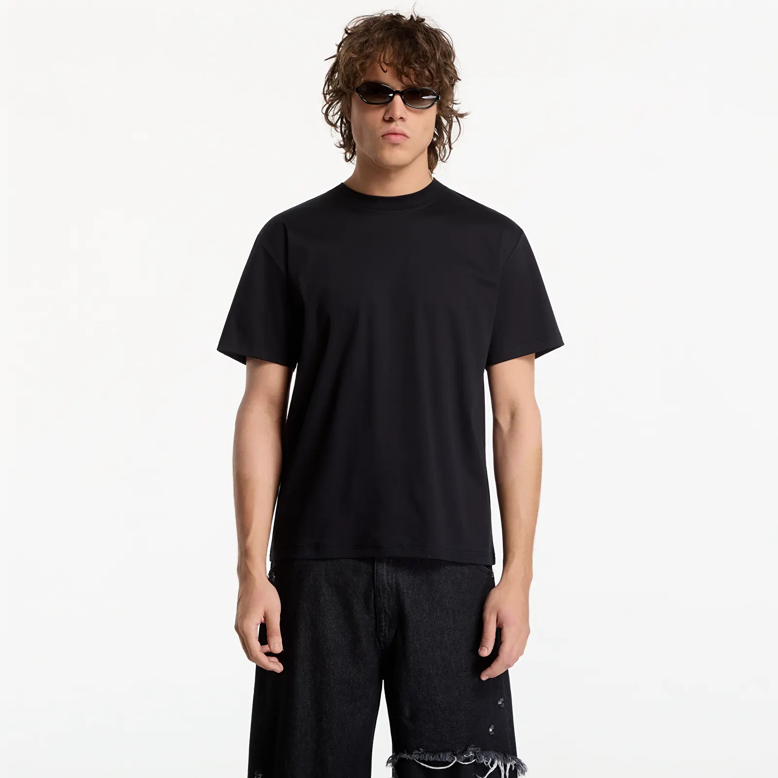 T-skjorter Heliot Emil Uniform Regular T-Shirt UNISEX Black