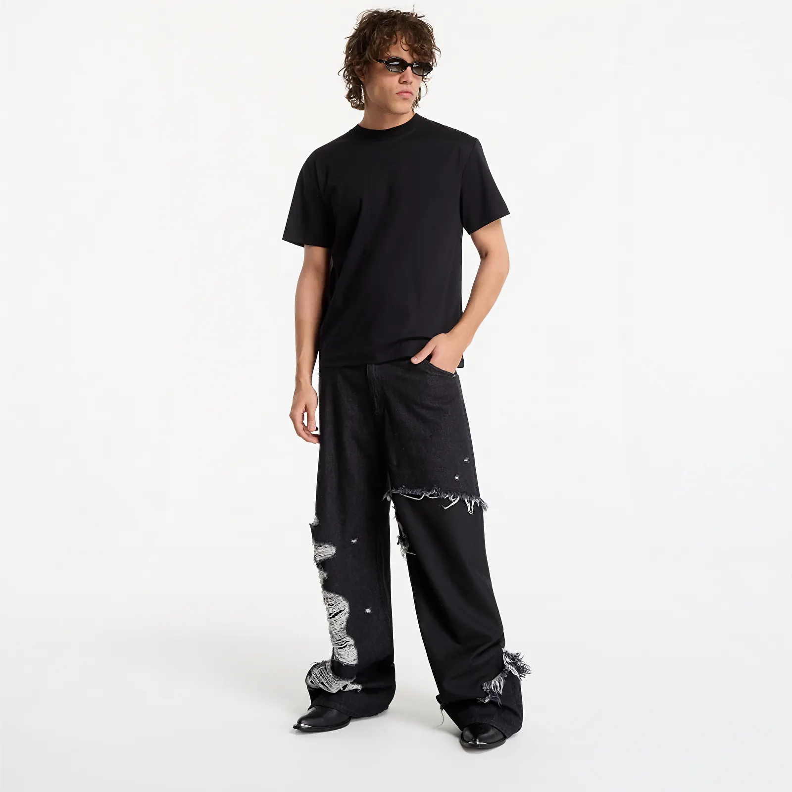 T-skjorter Heliot Emil Uniform Regular T-Shirt UNISEX Black