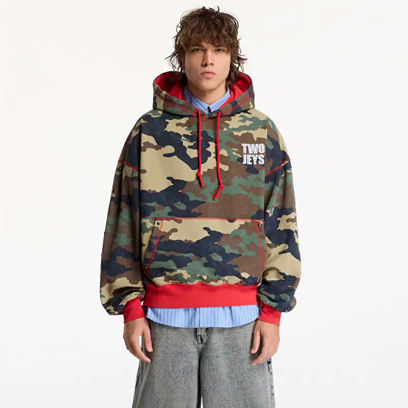 Sweatshirt TwoJeys Cross Camo Hoodie Camo