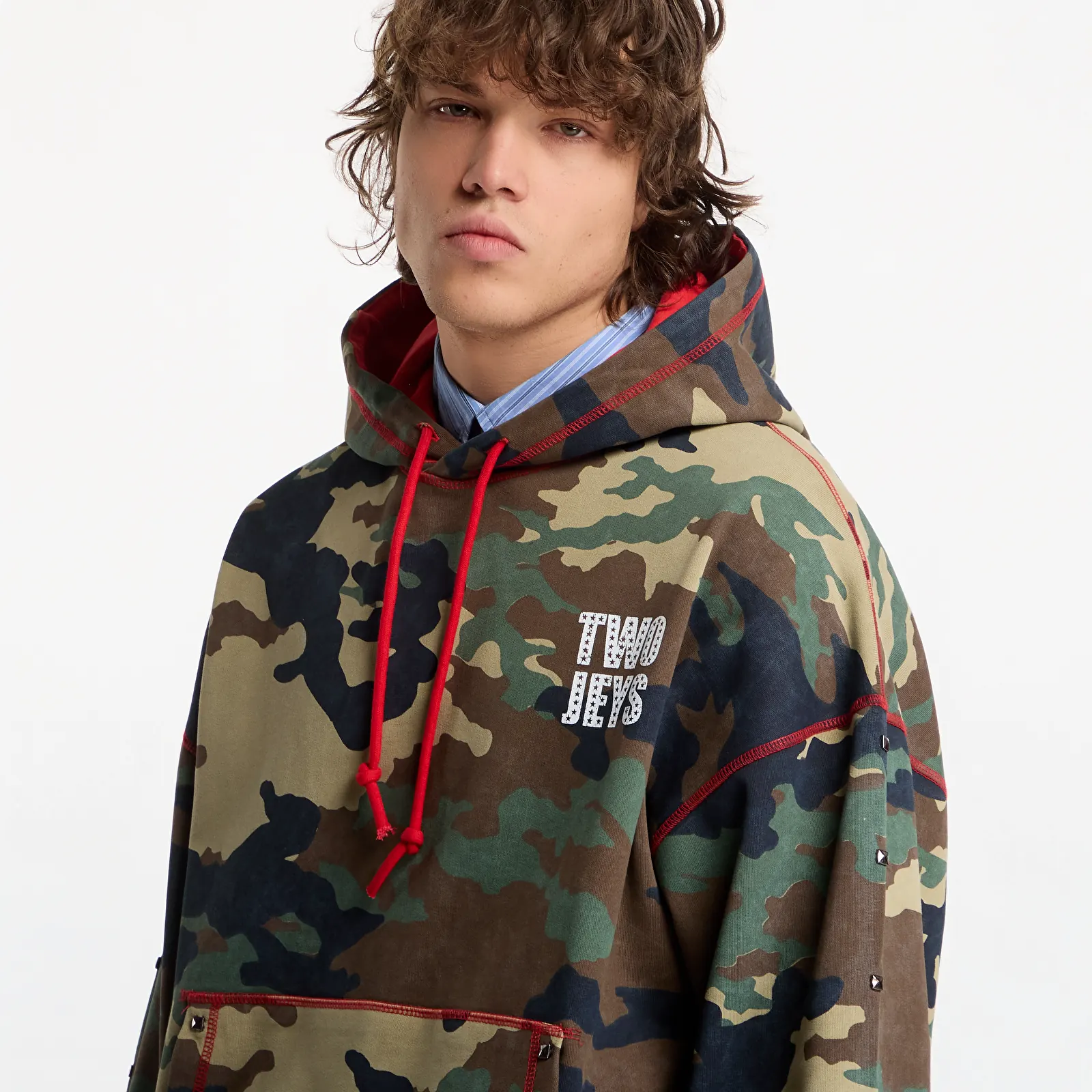 Sweats à capuche homme TwoJeys Cross Camo Hoodie Camo
