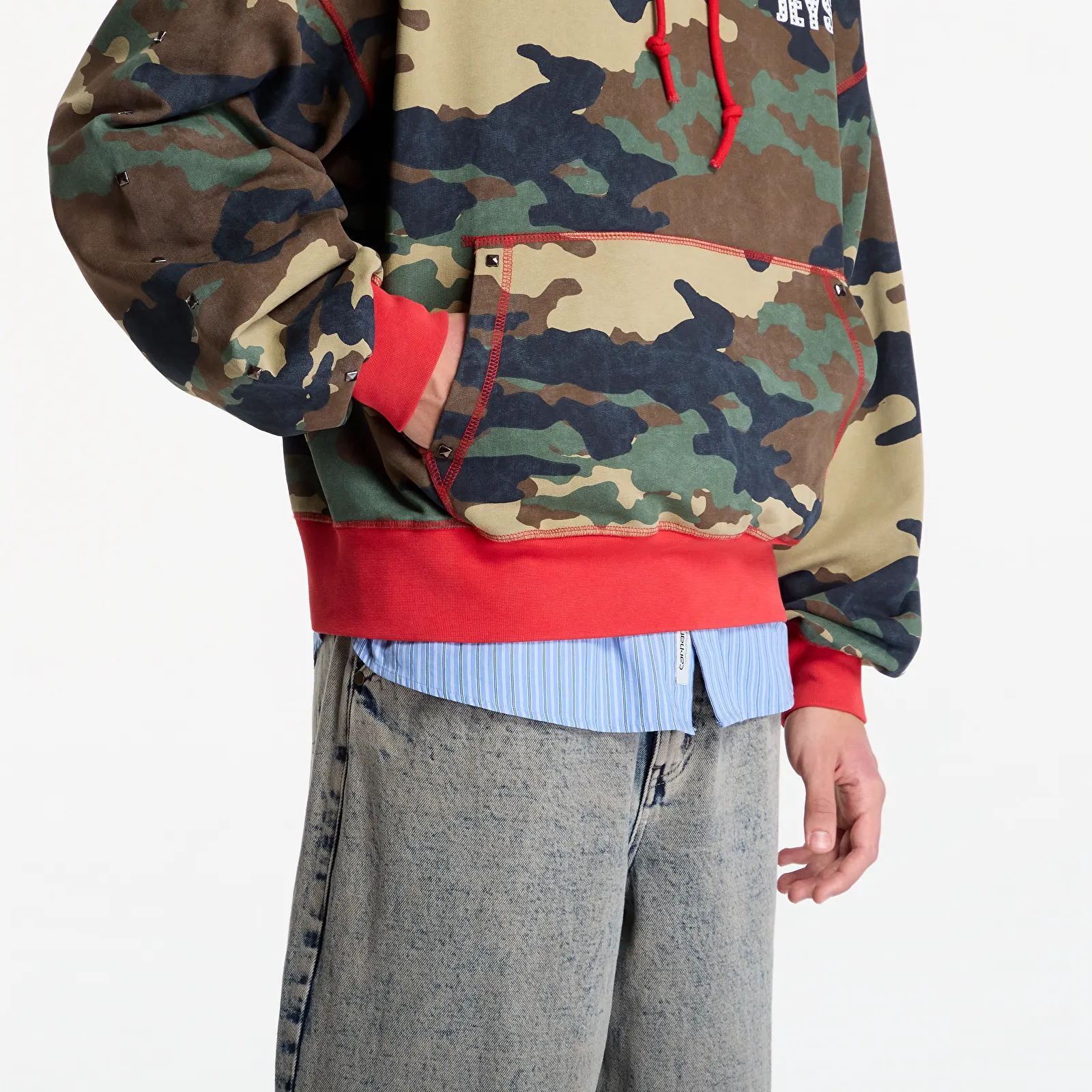 Sweats à capuche homme TwoJeys Cross Camo Hoodie Camo