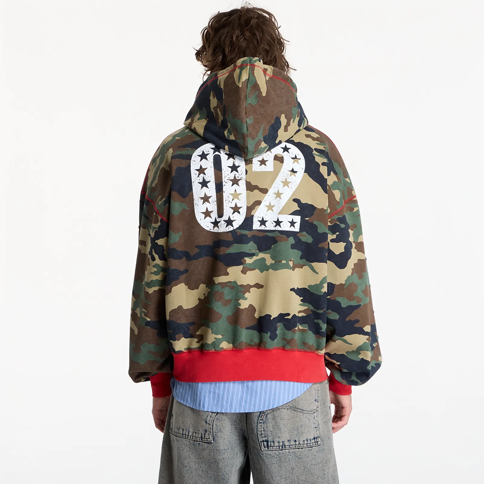 Sweats à capuche homme TwoJeys Cross Camo Hoodie Camo