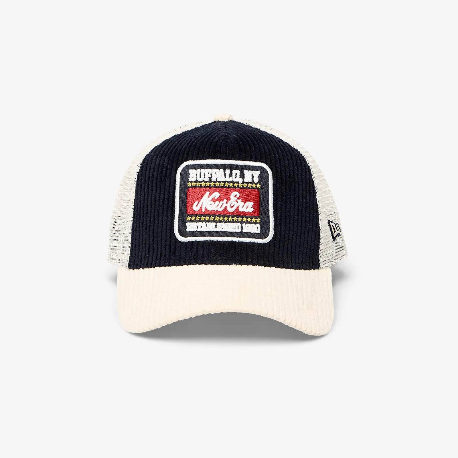 Мъжки шапки New Era 9FORTY A-Frame Trucker Cord Visor Navy/ Stone