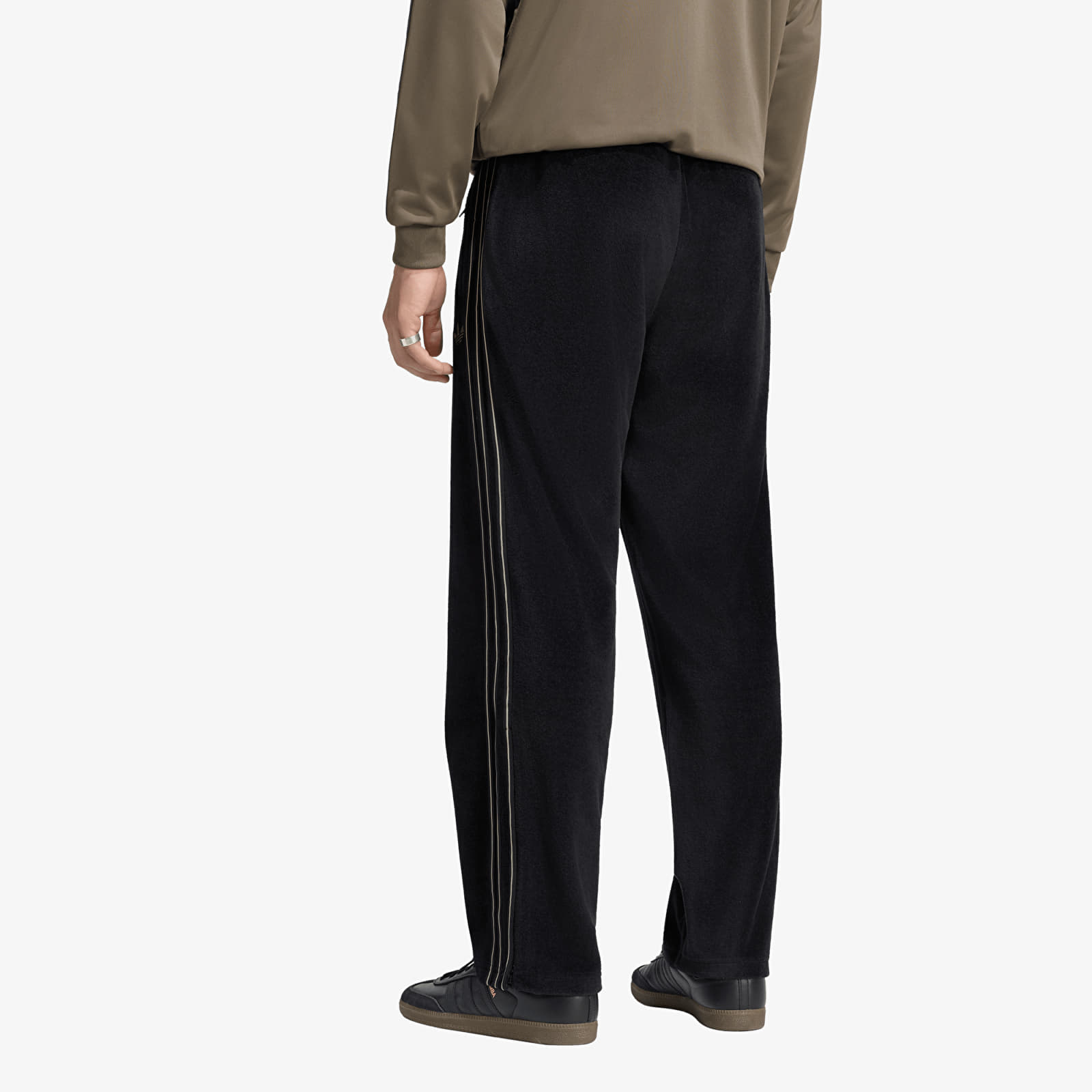 Jogger kelnės adidas Firebird Velour Track Pants Black