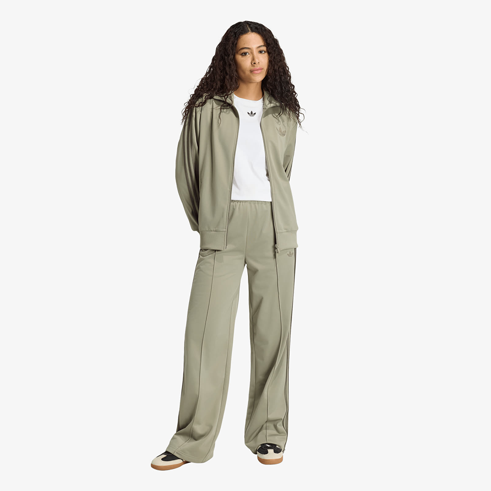 Jogger Pants adidas Firebird Loose Tracksuit Pants Silver Pebble/ Branch