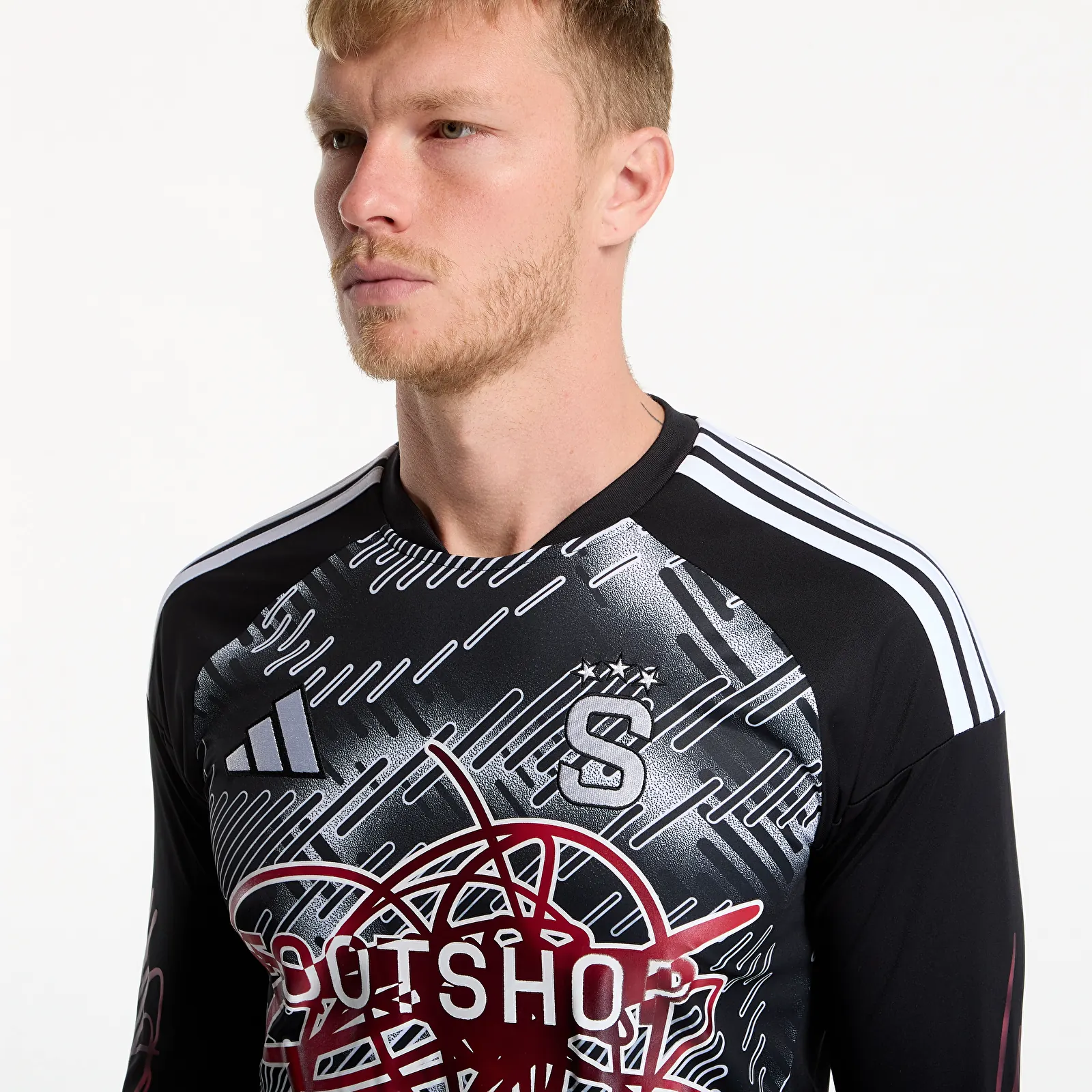 Фланелки adidas x FTSHP x AC Sparta Prague Warm-Up Jersey Longsleeve UNISEX Black