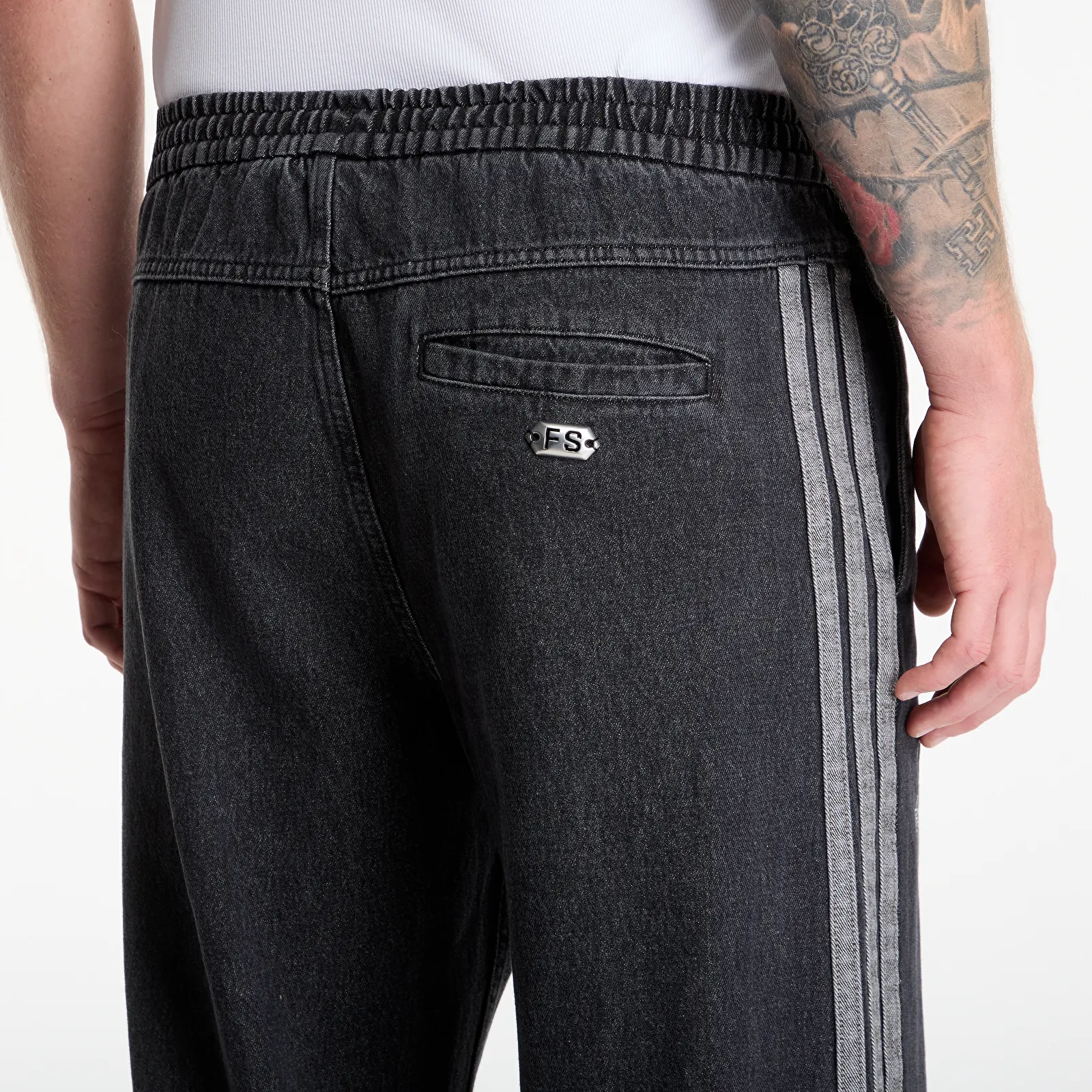 Панталони adidas x FTSHP x AC Sparta Prague Denim Pants Black