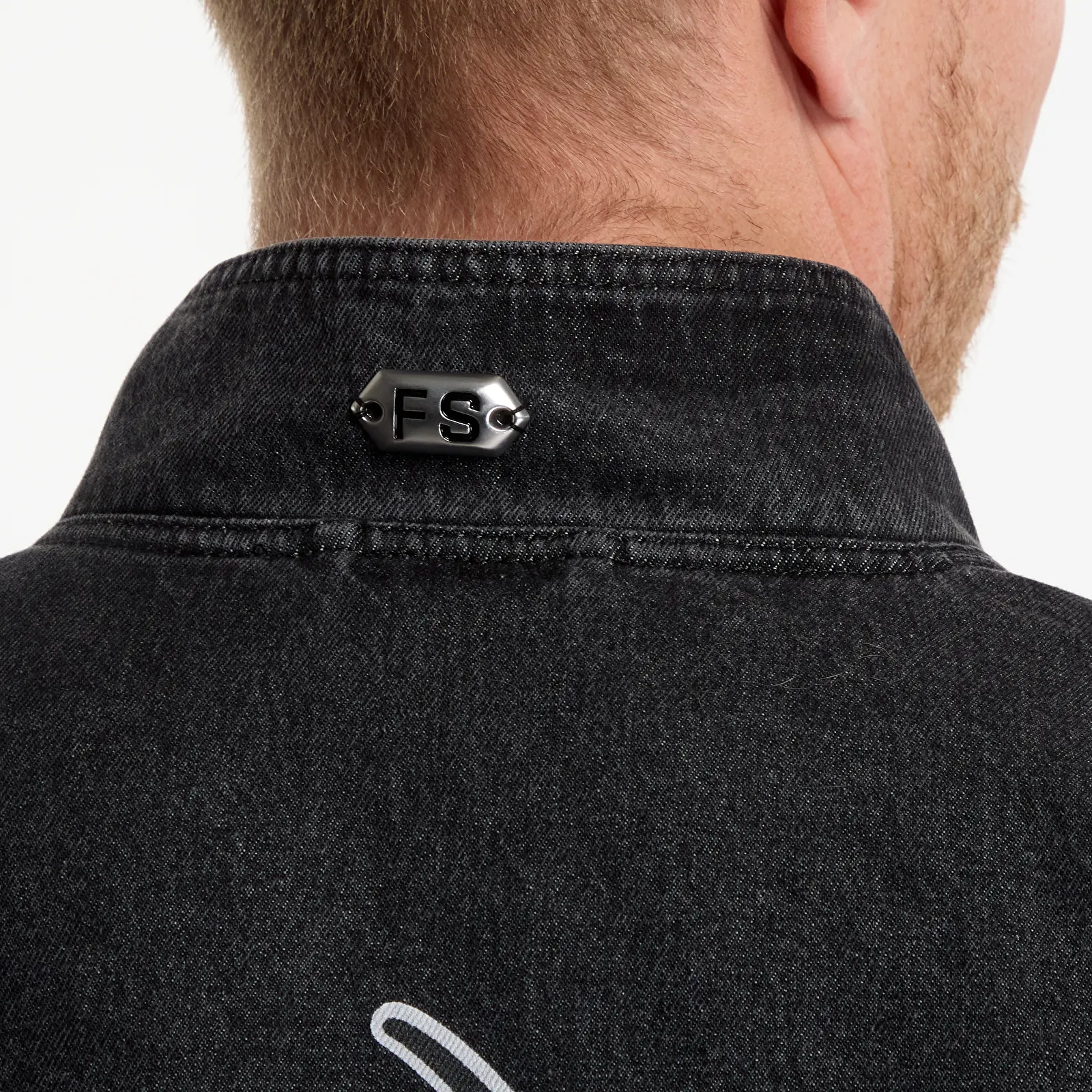 Bundy adidas x FTSHP x AC Sparta Prague Denim Jacket Black