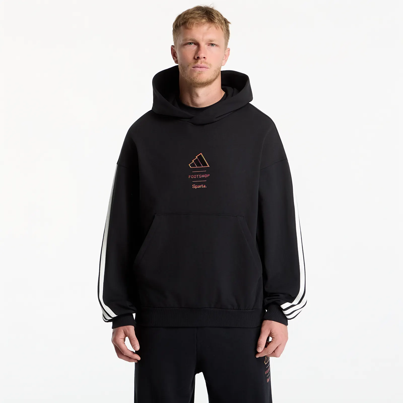 Hanorace adidas x FTSHP x AC Sparta Prague Hoodie Black