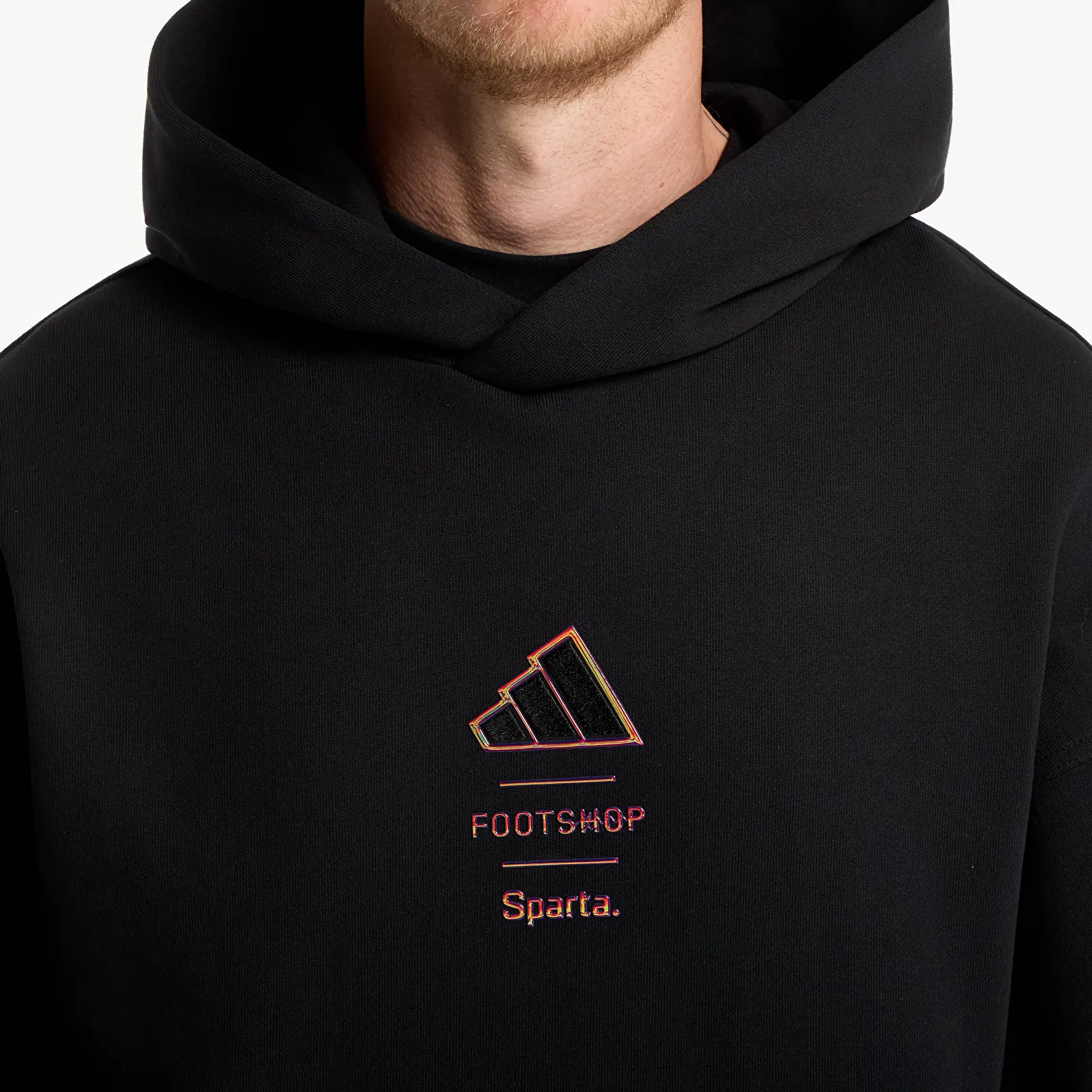 Hanorace adidas x FTSHP x AC Sparta Prague Hoodie Black