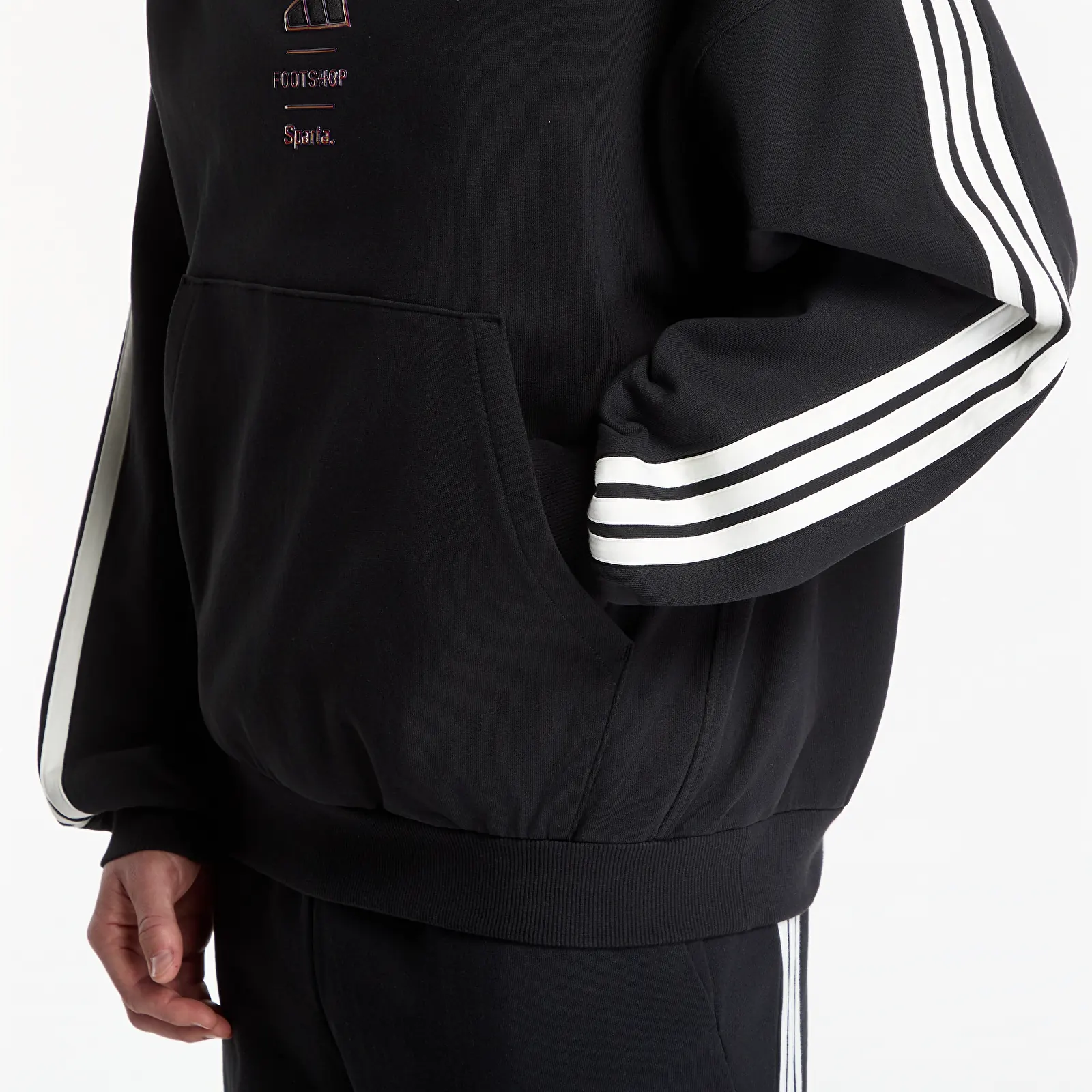 Hanorace adidas x FTSHP x AC Sparta Prague Hoodie Black