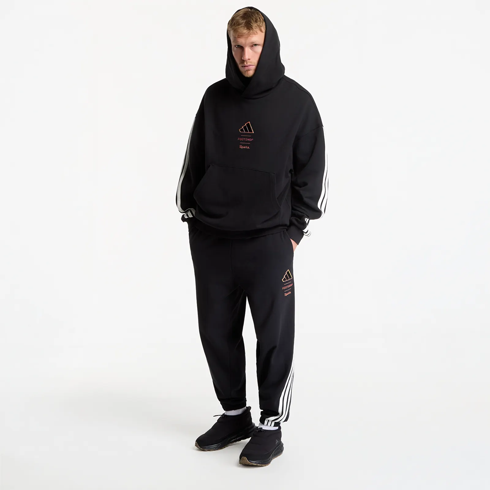 Hanorace adidas x FTSHP x AC Sparta Prague Hoodie Black