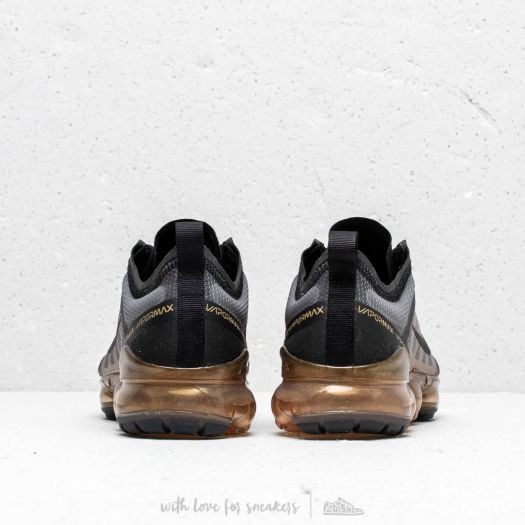 Air vapormax 2019 outlet black/metallic gold men's shoe