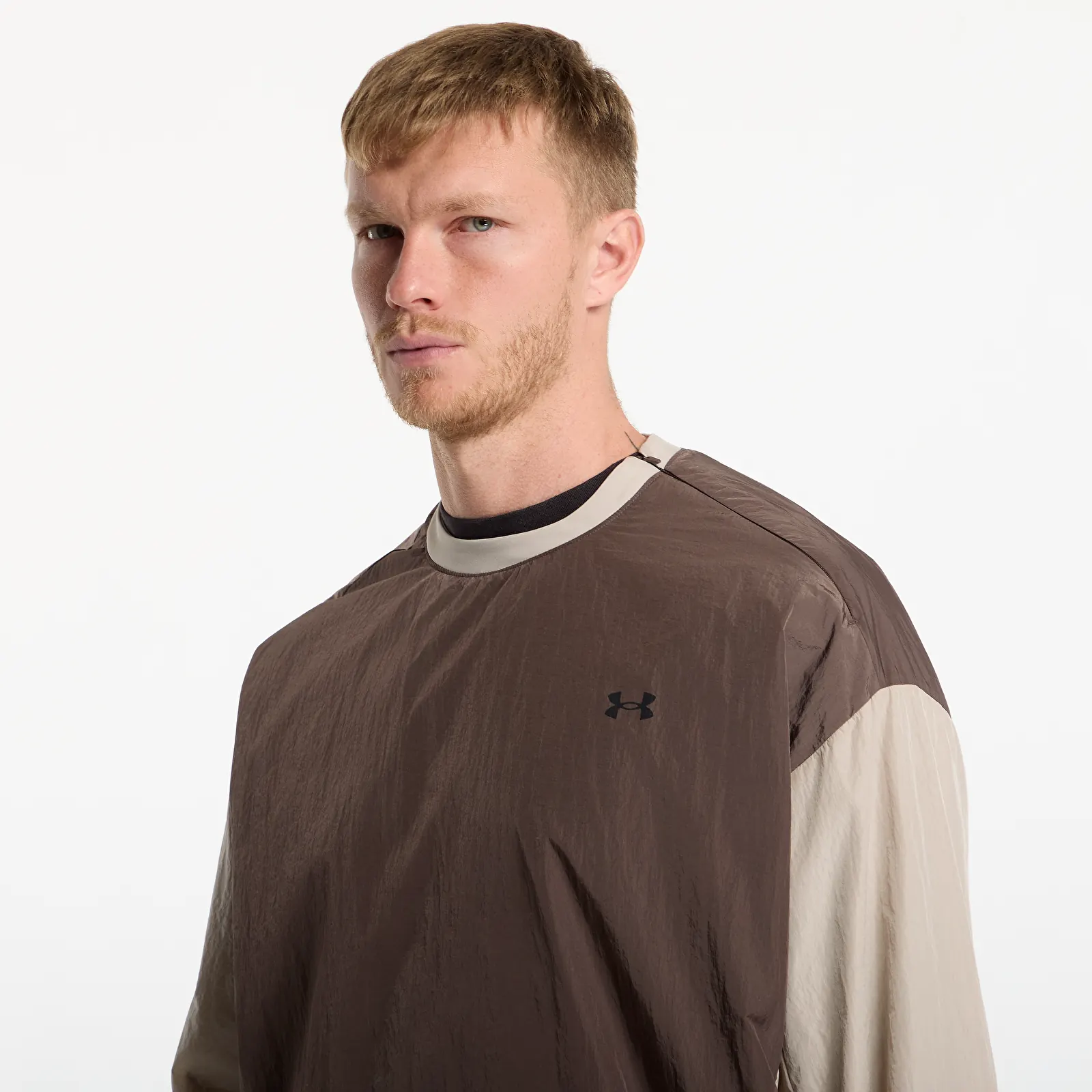 Luvtröjor för män Under Armour Unstoppable CW Crew Peppercorn