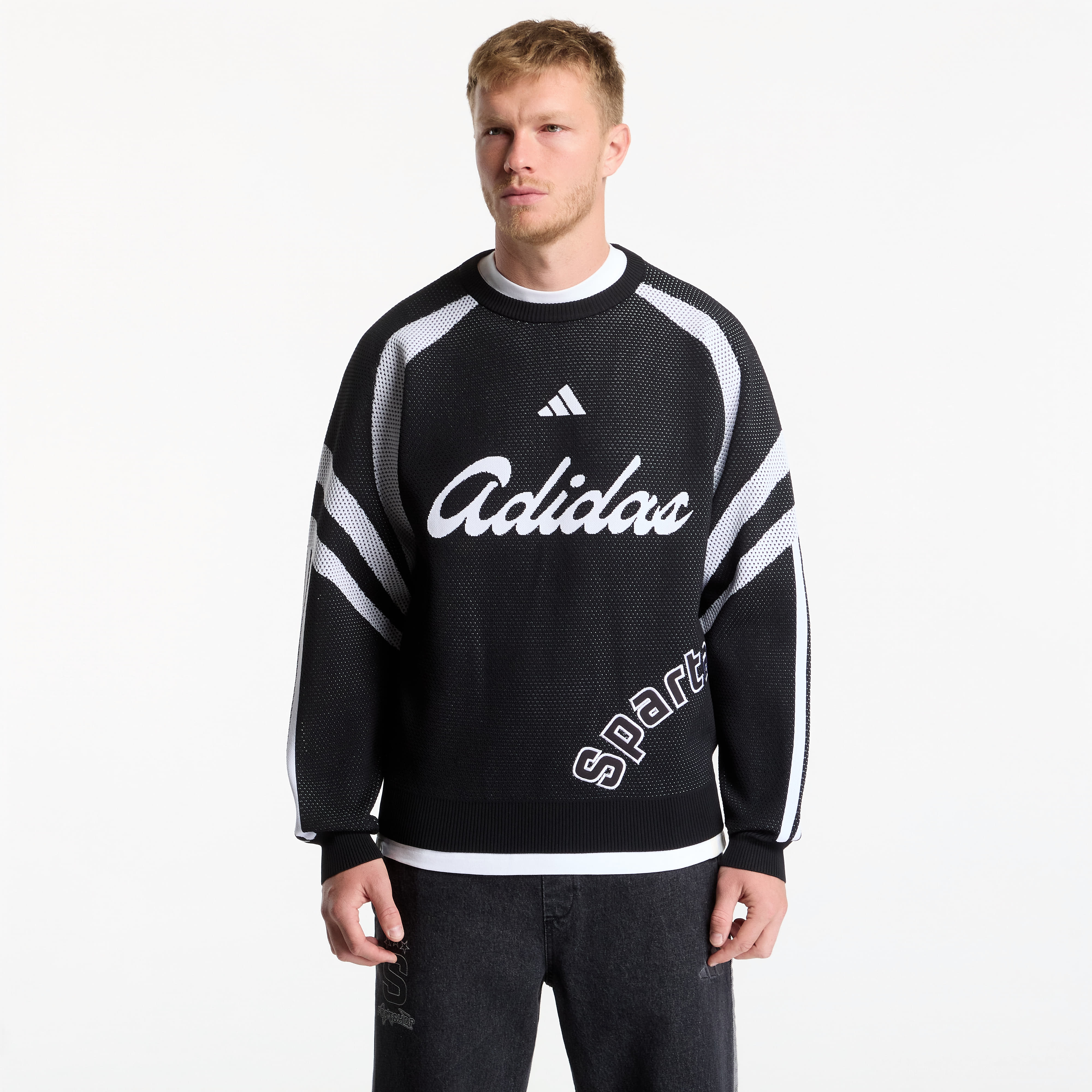 Sweater adidas x FTSHP x AC Sparta Prague Sweater Black XXL