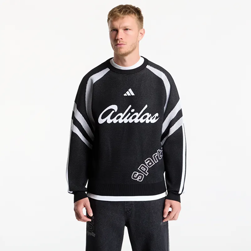 Svetr adidas x FTSHP x AC Sparta Prague Sweater Black