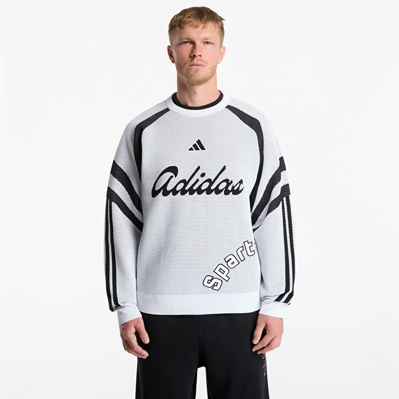 Svetr adidas x FTSHP x AC Sparta Prague Sweater White