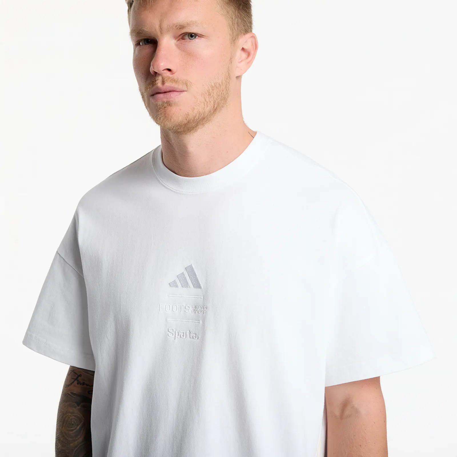 Tričká adidas x FTSHP x AC Sparta Prague T-Shirt White
