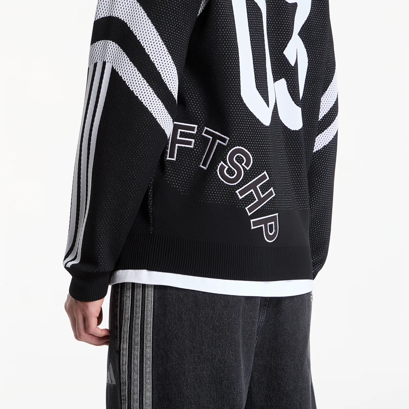 Puloveri adidas x FTSHP x AC Sparta Prague Sweater Black