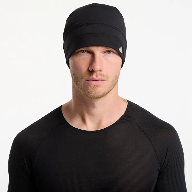 Čepice adidas CLIMAWARM Beanie Black/ Reflective Silver