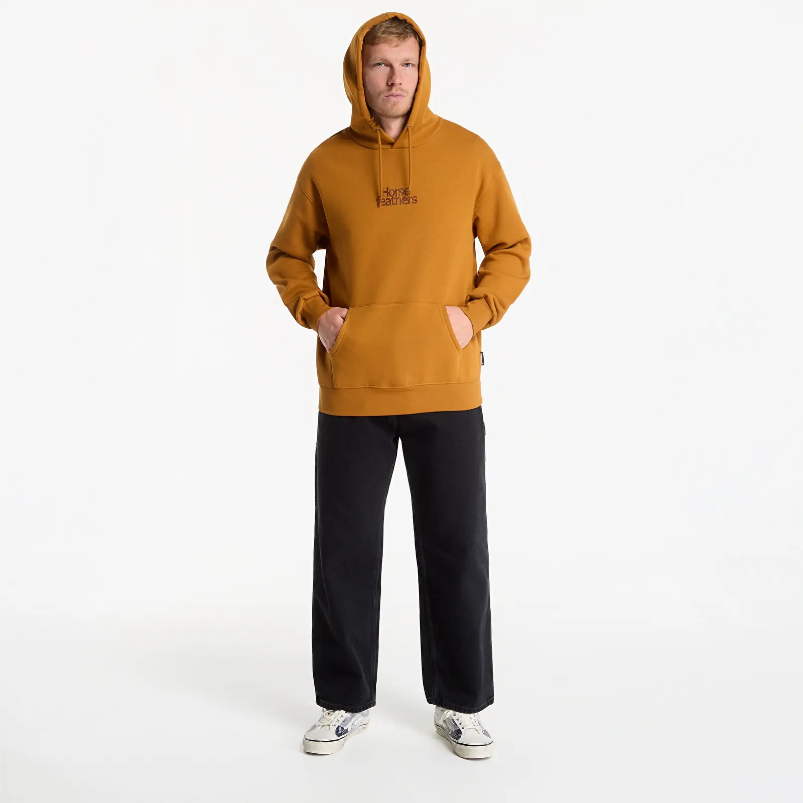 Hoodies en truien Horsefeathers Darby Sweatshirt Pumpkin
