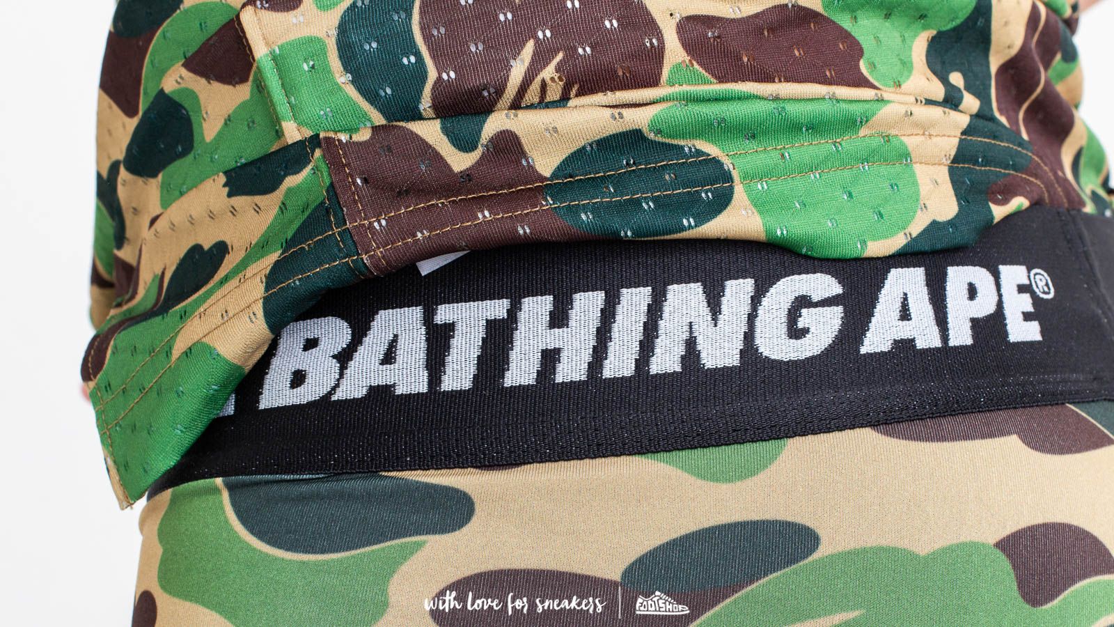 Nadrágok adidas x BAPE Football Tights Multicolor