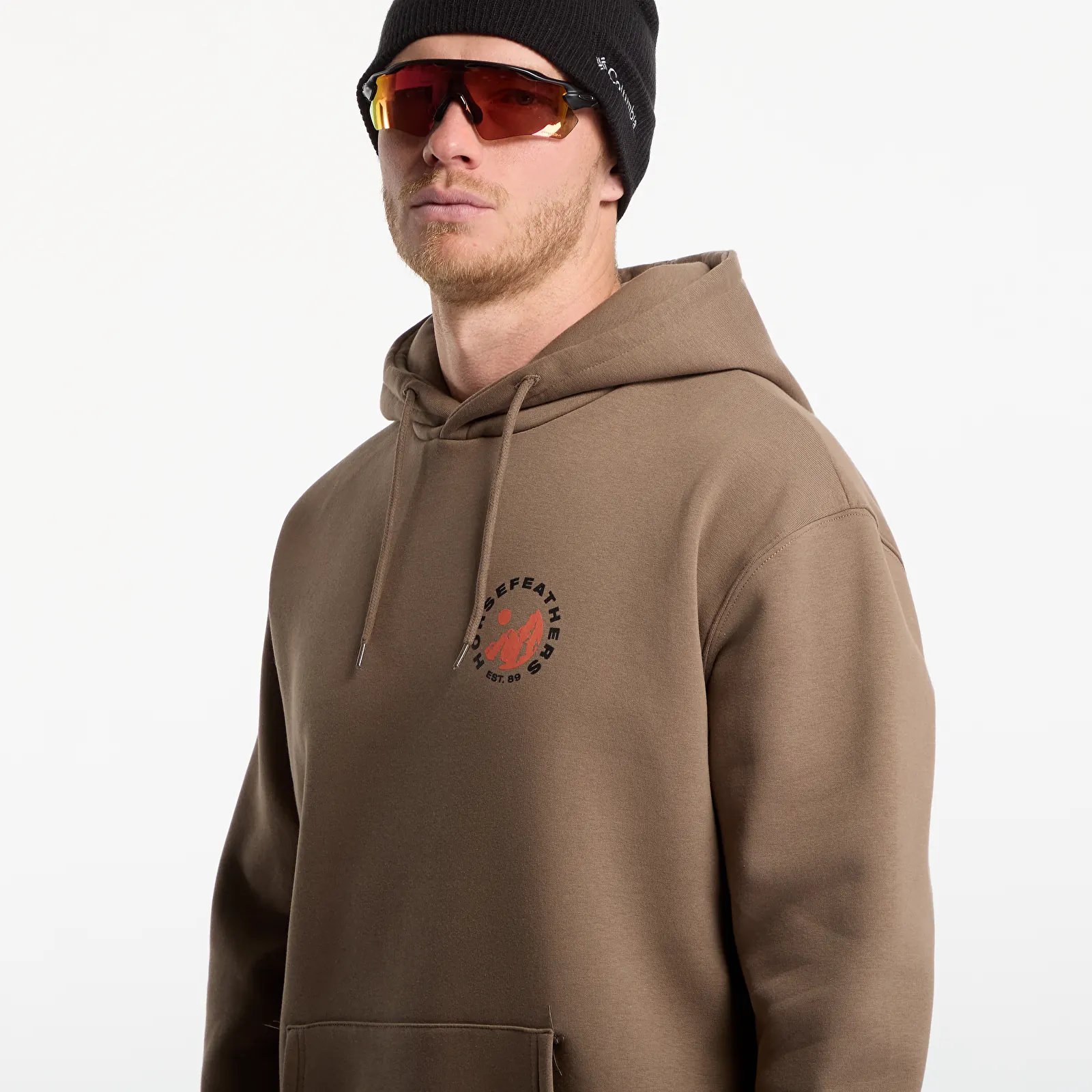 Moški hoodiji  Horsefeathers Altitude Sweatshirt Fossil