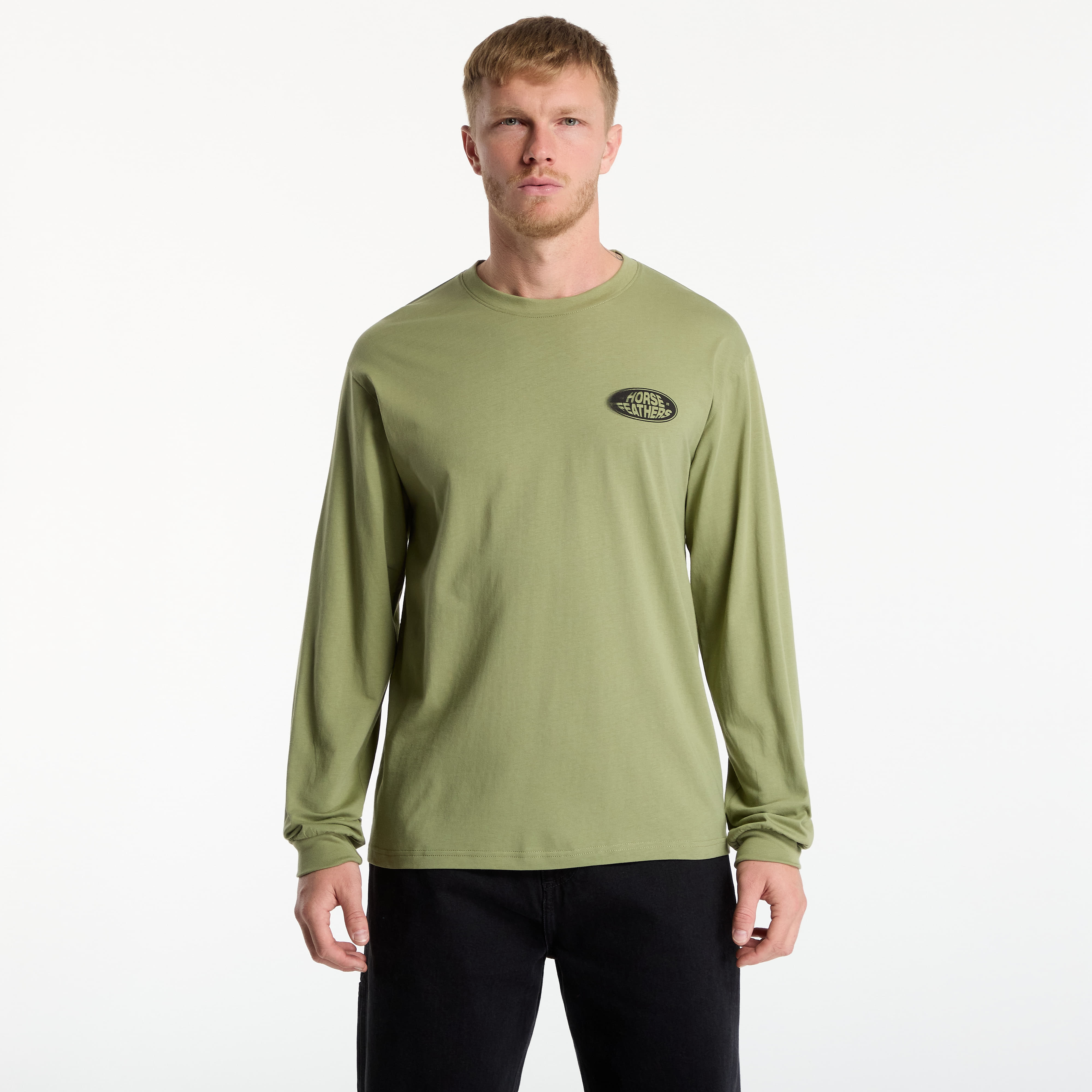 T-shirt Horsefeathers Junky Ls T-Shirt Sage M