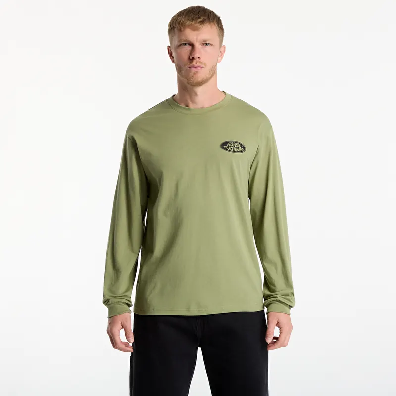 T-skjorte Horsefeathers Junky Ls T-Shirt Sage