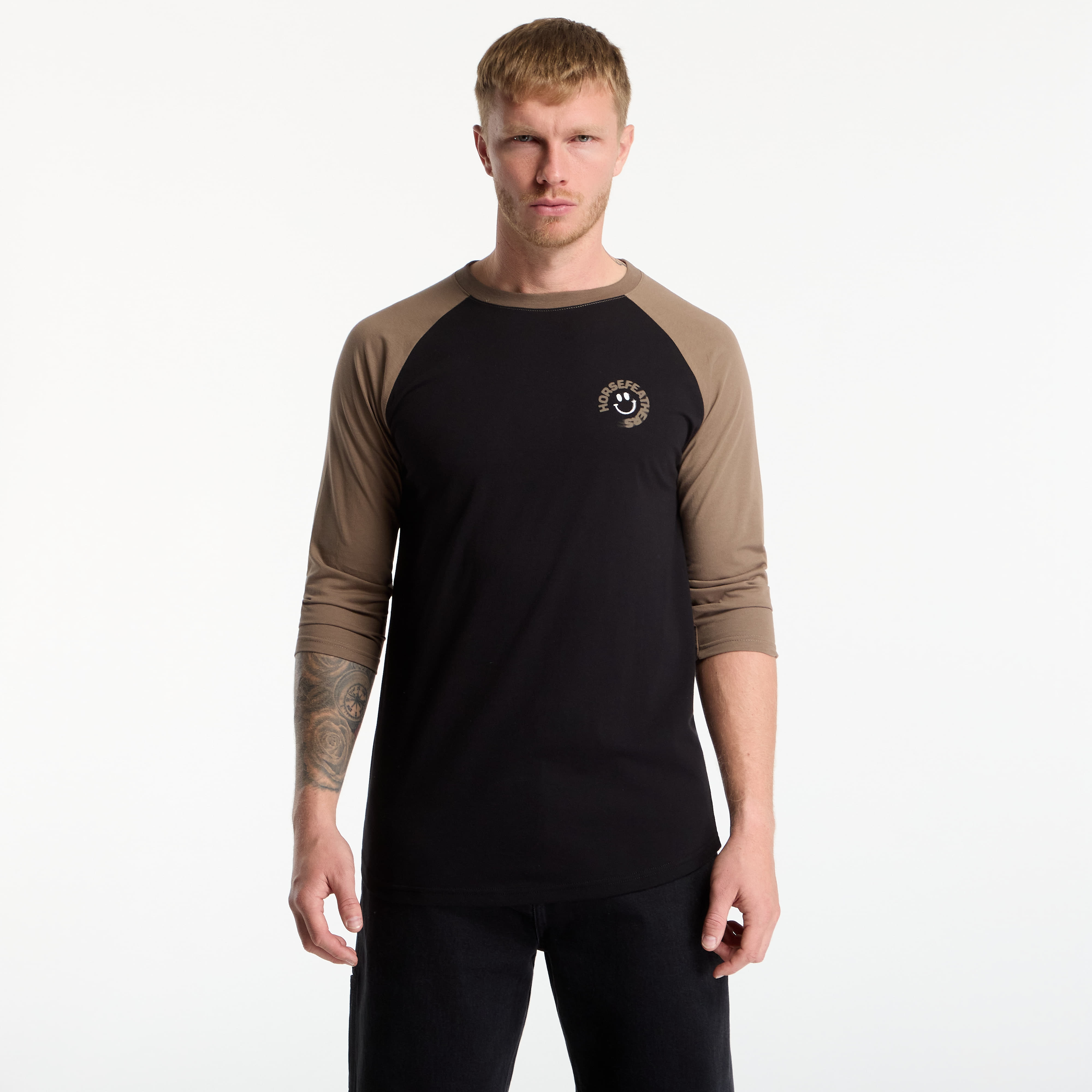 T-shirt Horsefeathers Mocker Raglan T-Shirt Fossil XL