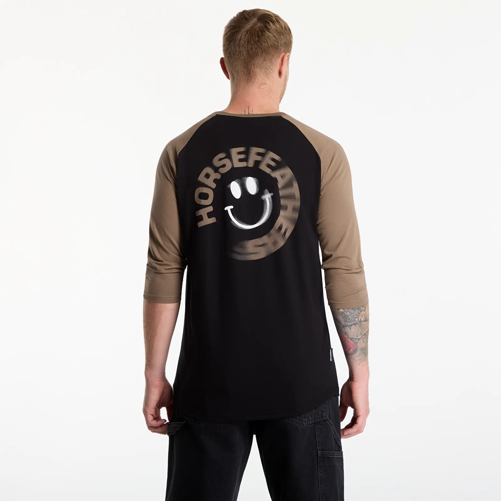 Miesten T-paidat Horsefeathers Mocker Raglan T-Shirt Fossil