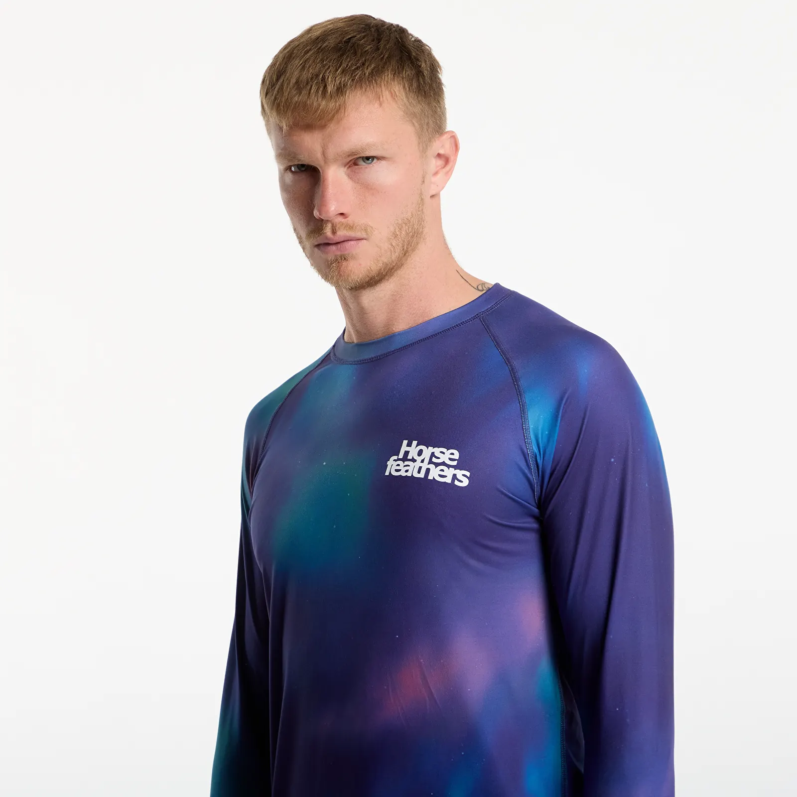 Männer T-Shirts Horsefeathers Riley Top Aurora