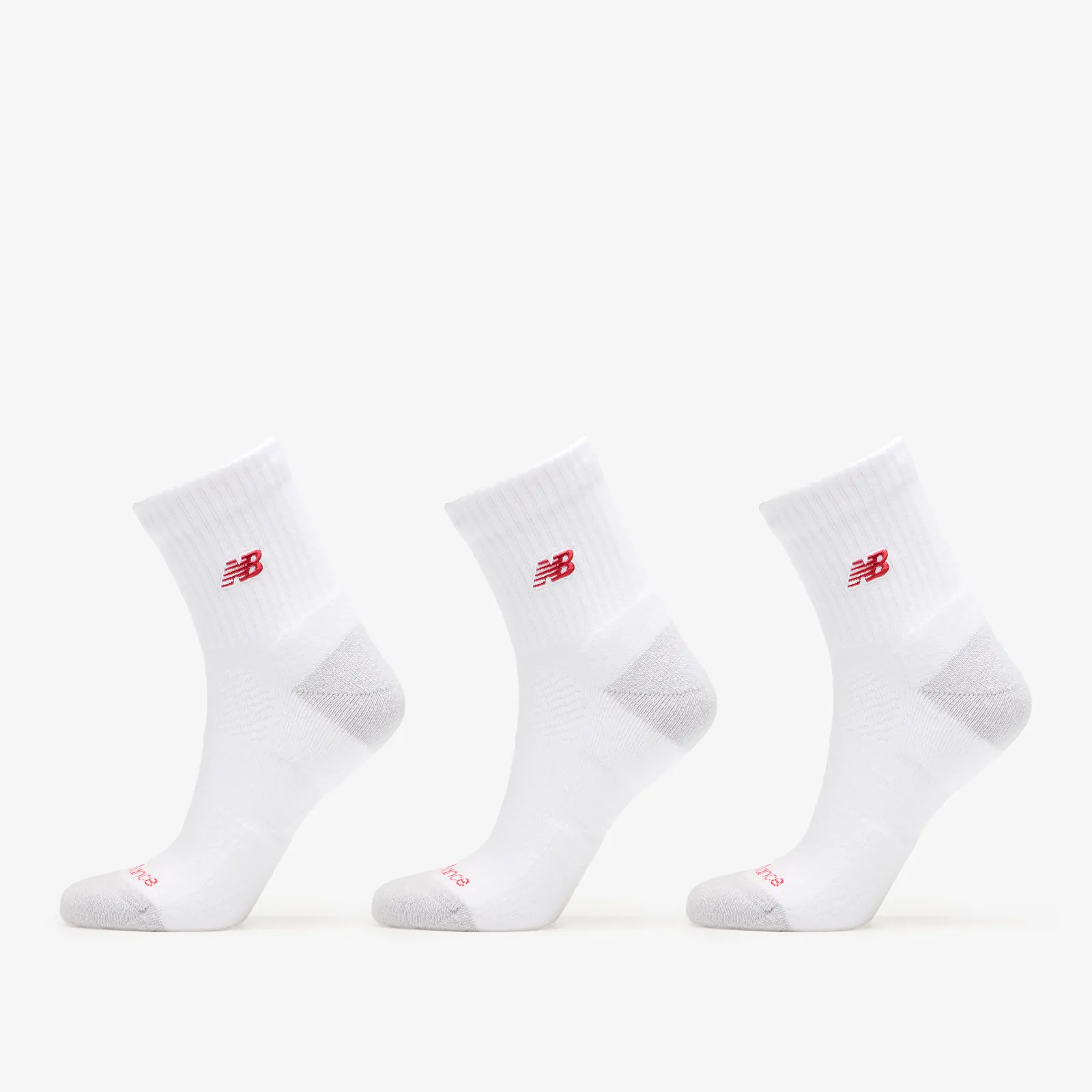 Sukat New Balance Active Premium QTR 3 Pack White