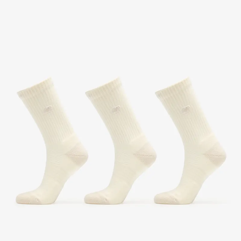 Nogavice New Balance Active Premium Crew 3 Pack Black Multi/ Sea Salt/ Athletic Grey Heather