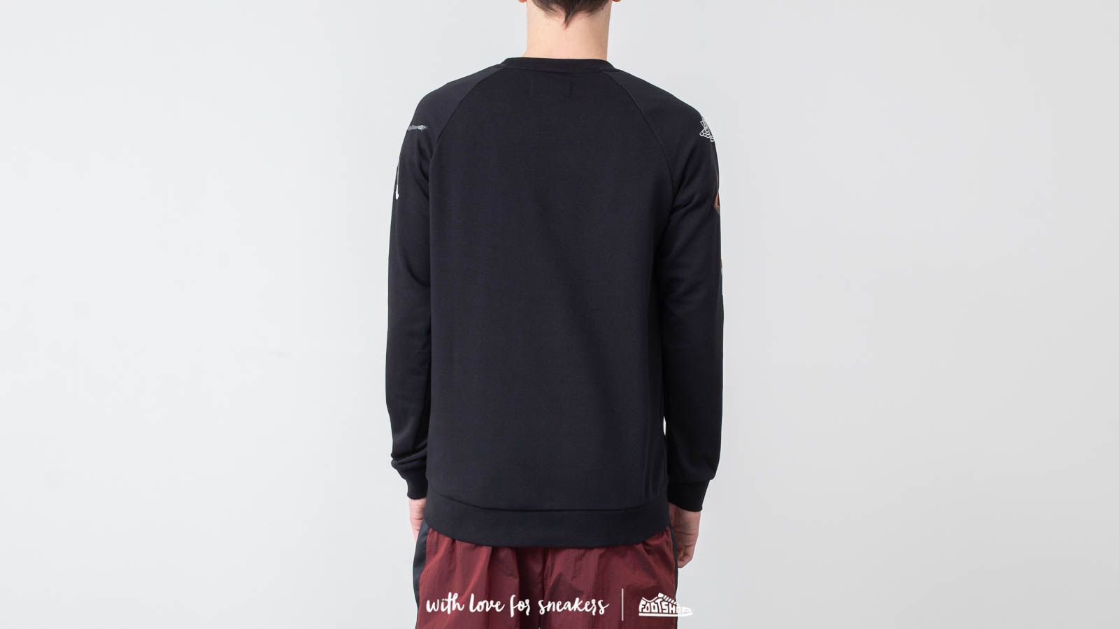 Hanorace Jordan Jumpman Lightweight Graphic Crewneck Black/ White