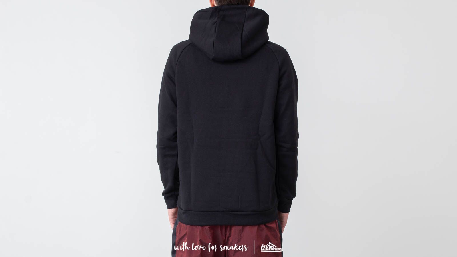 Bluzy Jordan Jumpman Fleece Hoodie Black