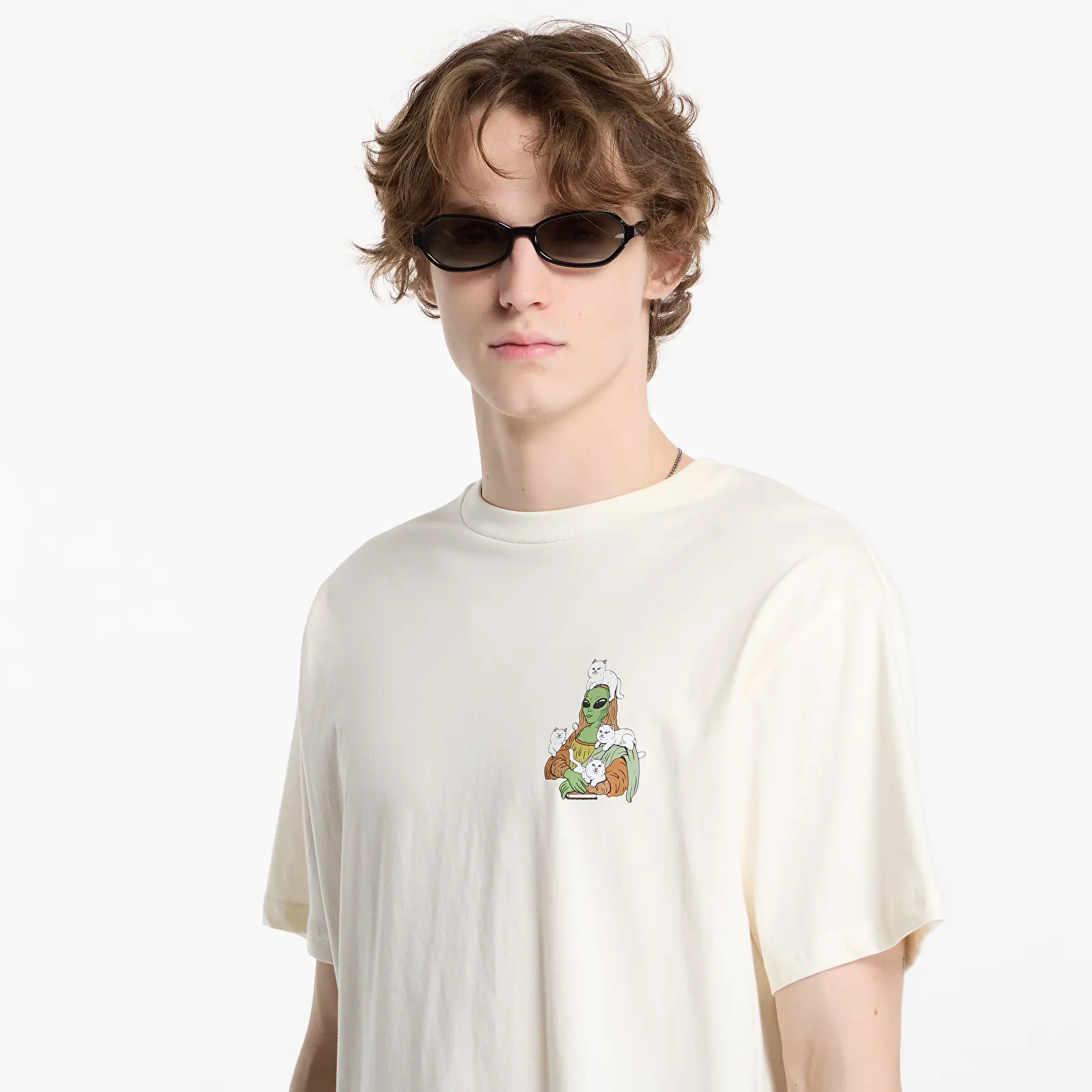 Tricouri  RIPNDIP Here All Along Tee Bone