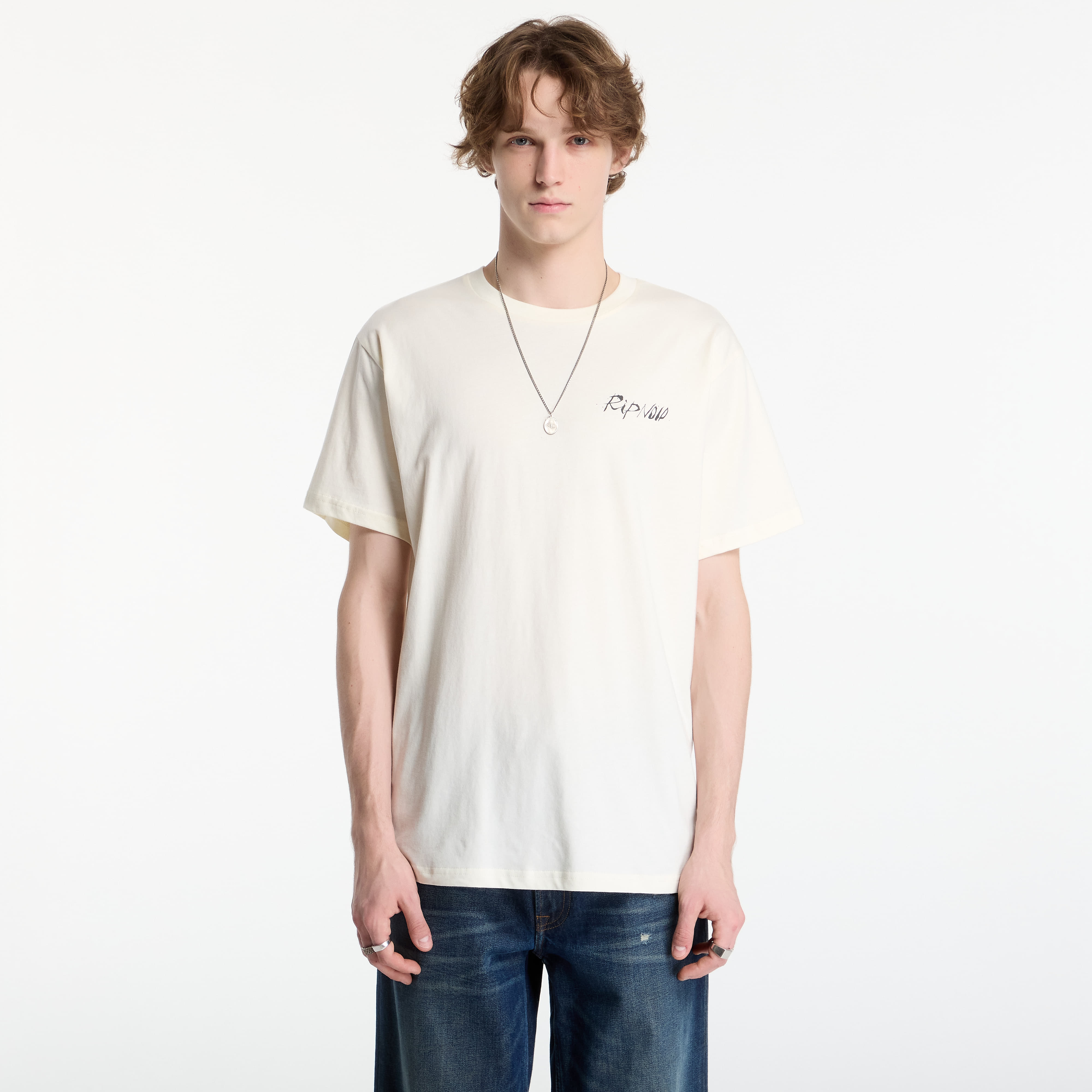 T-shirt RIPNDIP Drive Thru Tee Bone M