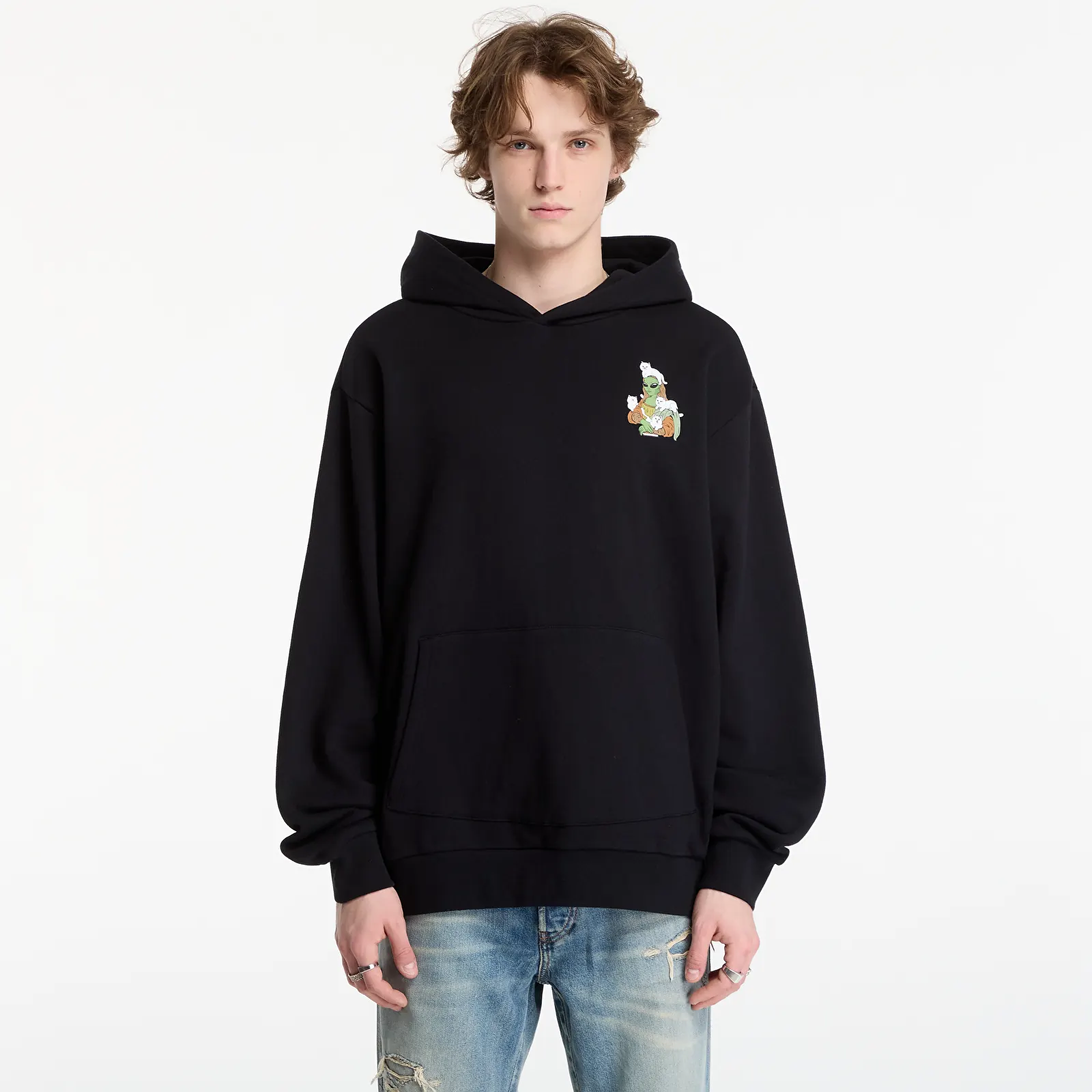 Hoodies en truien RIPNDIP Here All Along Hoodie Black