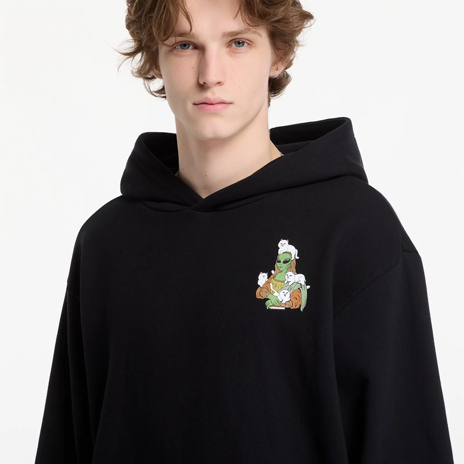 Hoodies en truien RIPNDIP Here All Along Hoodie Black