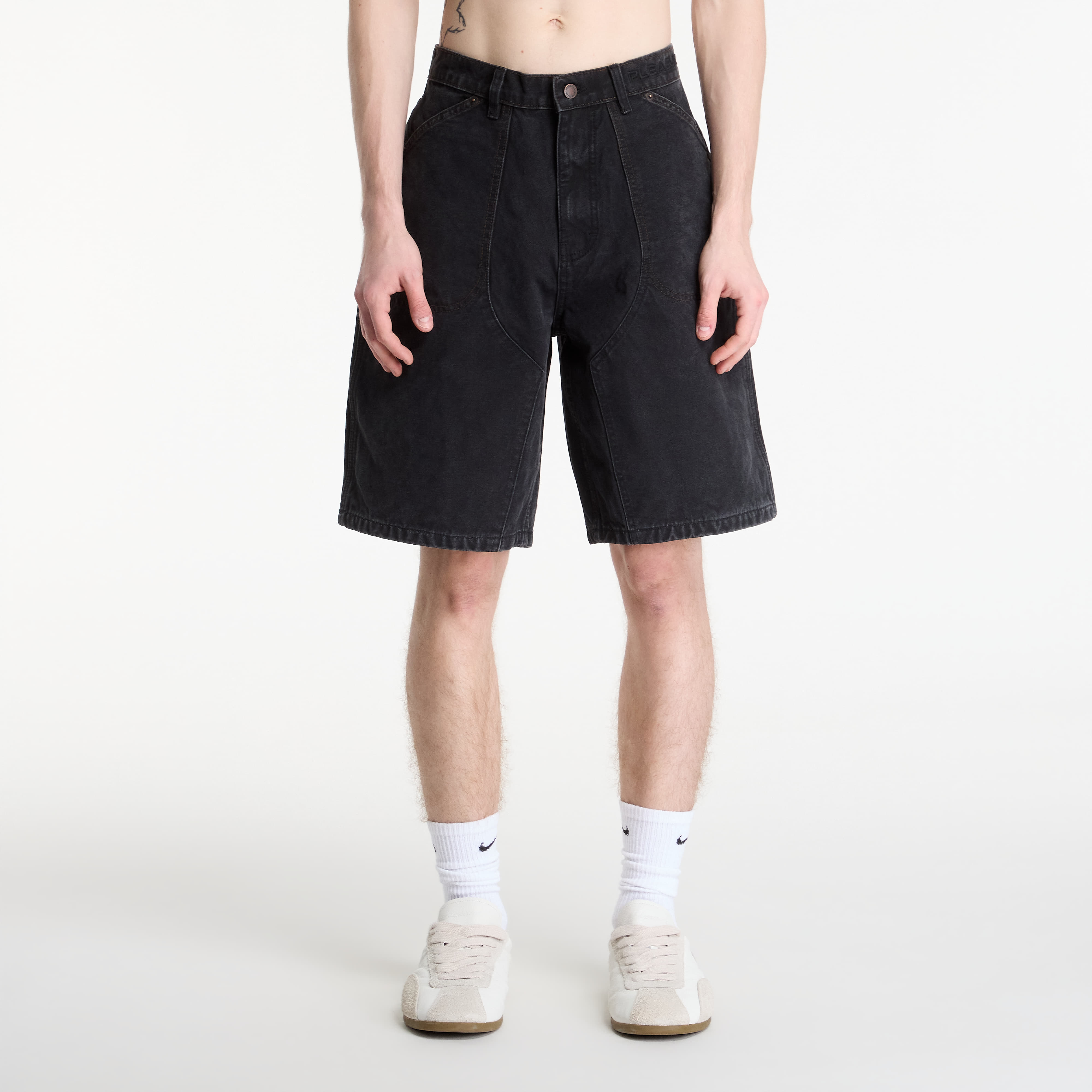 PLEASURES Ultra Work Shorts Black 38