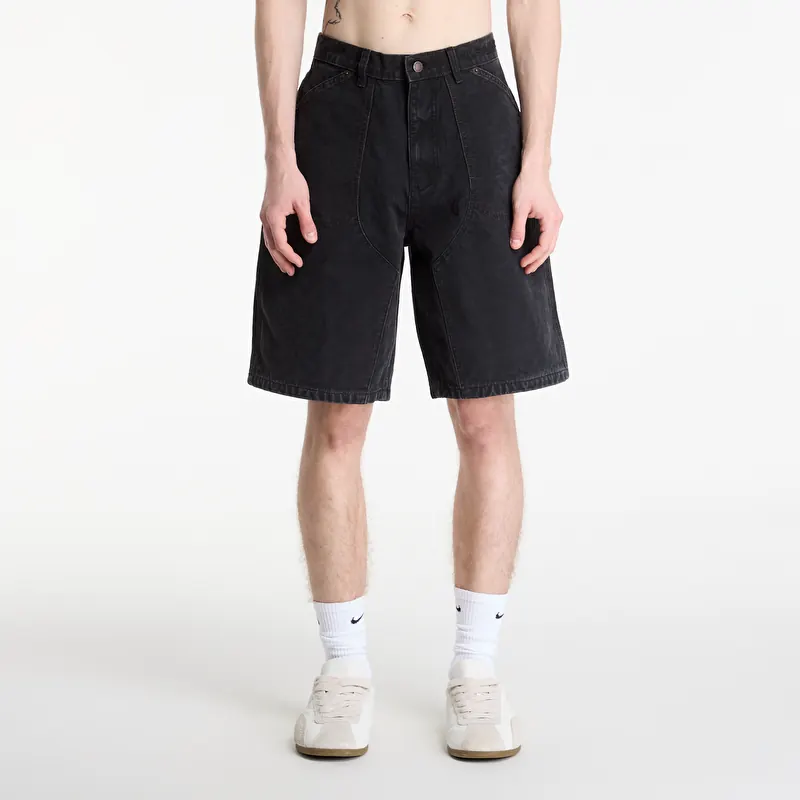 Shortsid PLEASURES Ultra Work Shorts Black