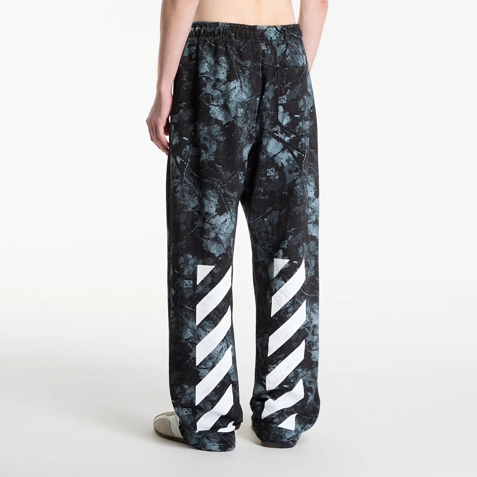 Melegítő L/AB c/o Off-White™ Printed Camo Jogger Black