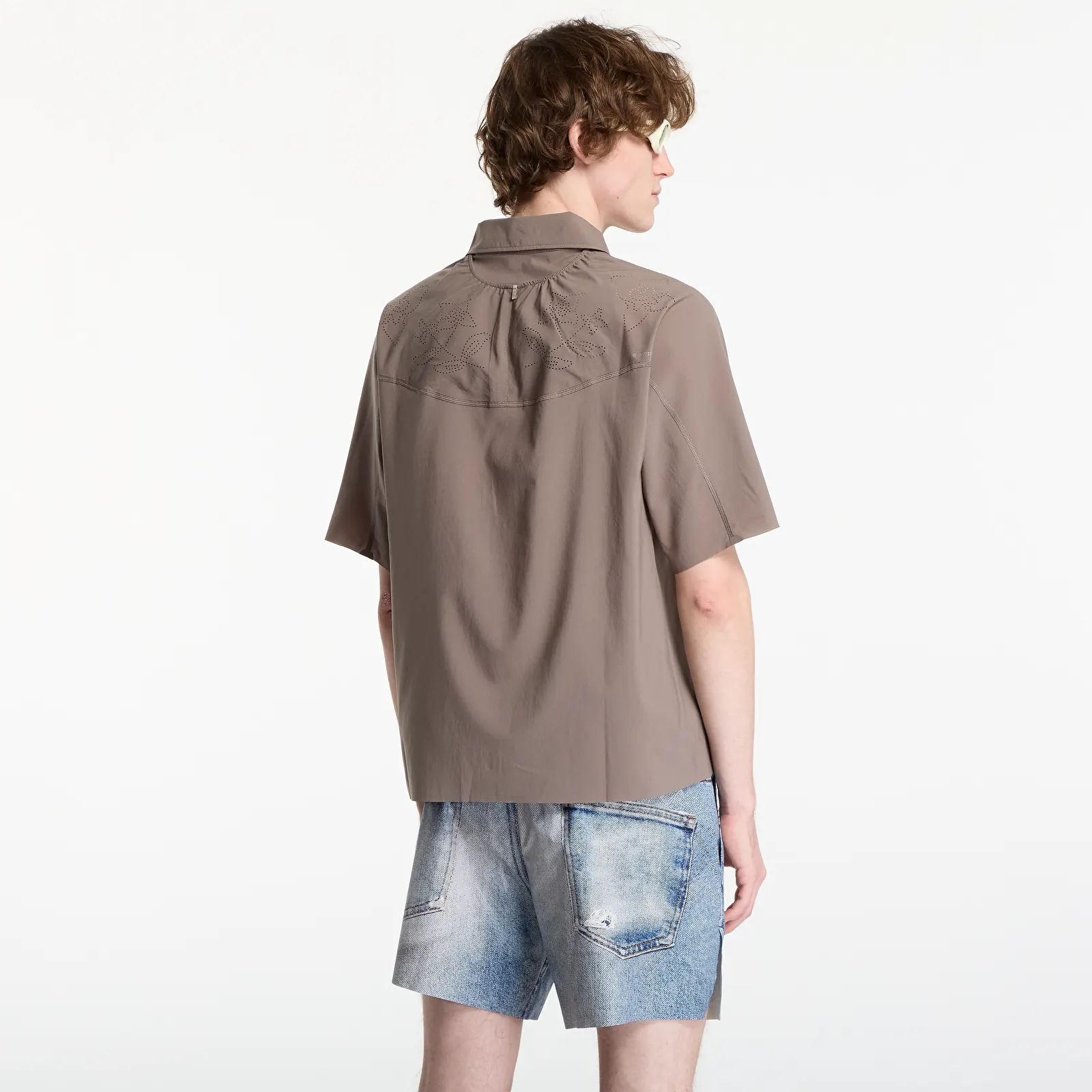 Paidat Satisfy AmbientWarp River Shirt Short Sleeves Falcon