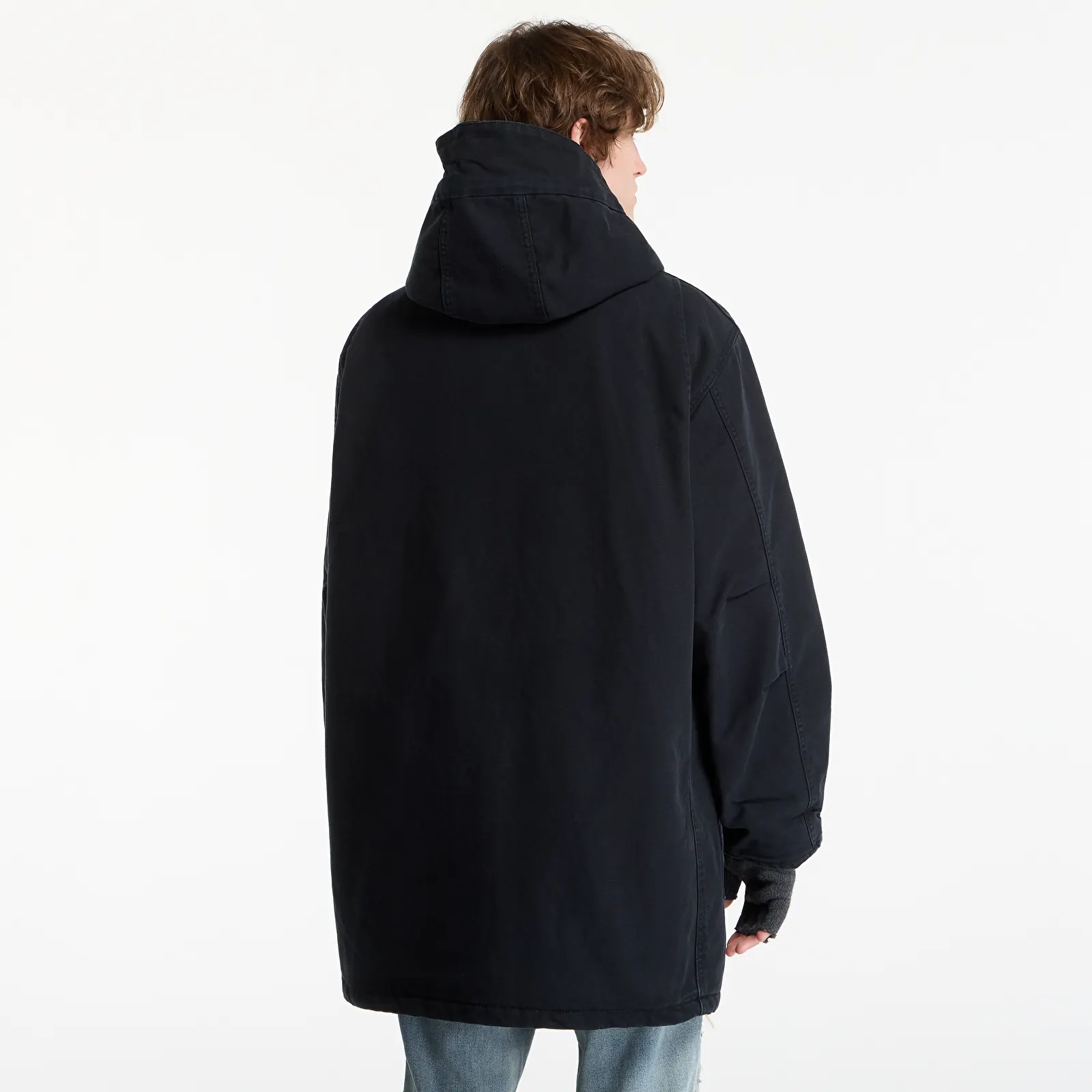 Jackets Carhartt WIP Boreal Parka UNISEX Black Stone Canvas