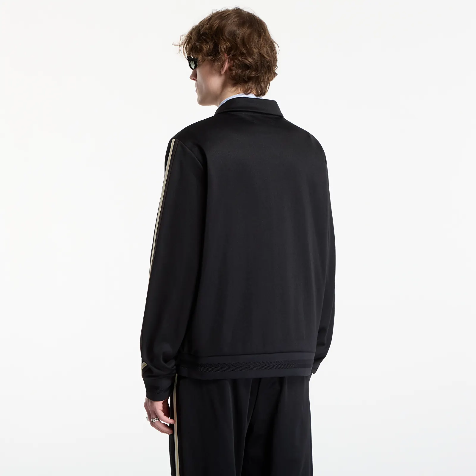 Hoodies and sweatshirts  FRED PERRY Tipped Tape Track Jacket Black